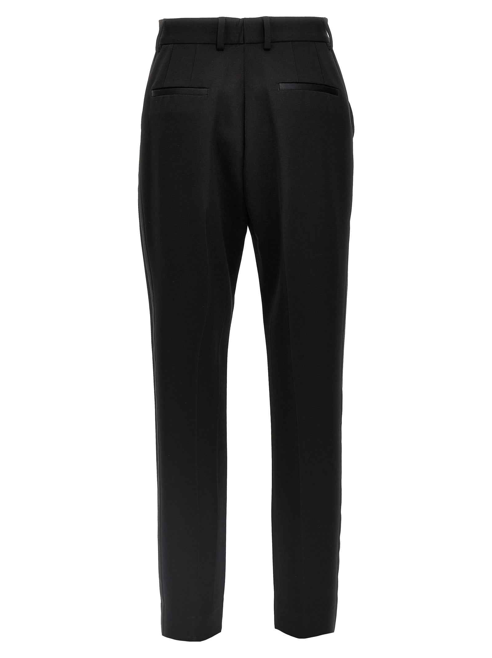 Dolce & Gabbana Black Virgin Wool Tuxedo
