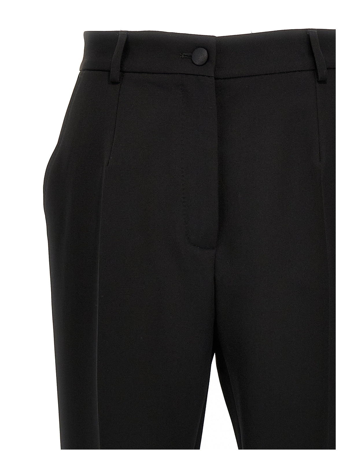 Dolce & Gabbana Black Virgin Wool Tuxedo