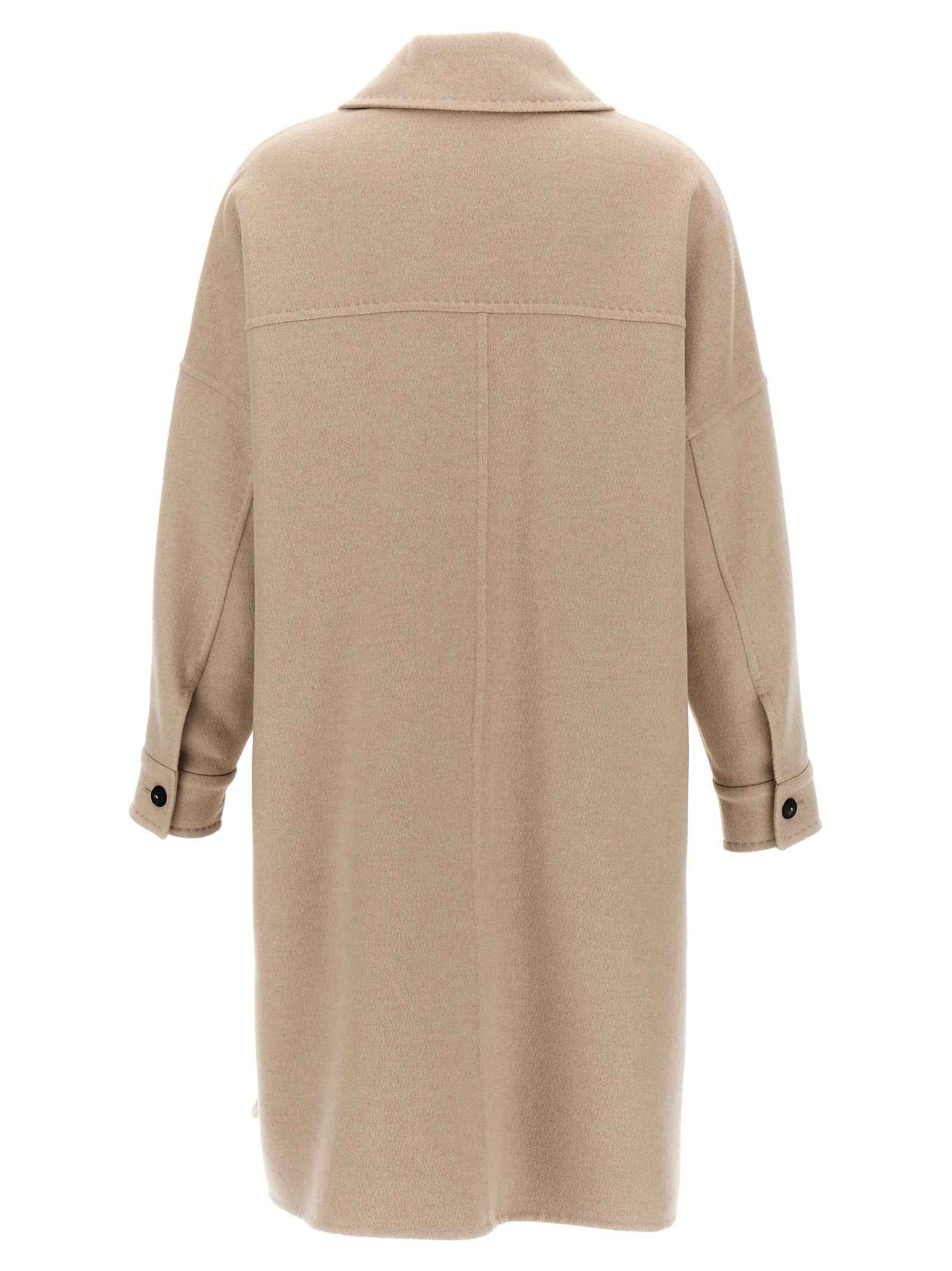 Max Mara Beige Cashmere Coat