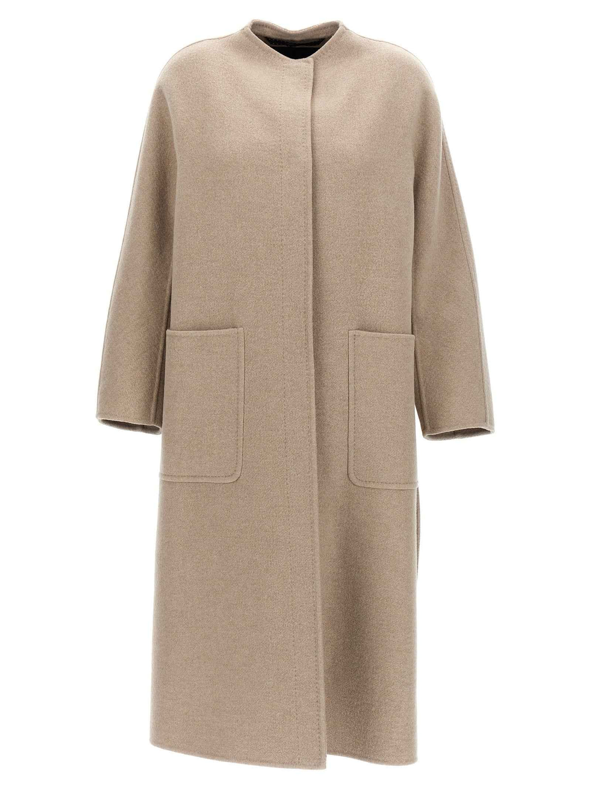 Max Mara Beige Cashmere Coat