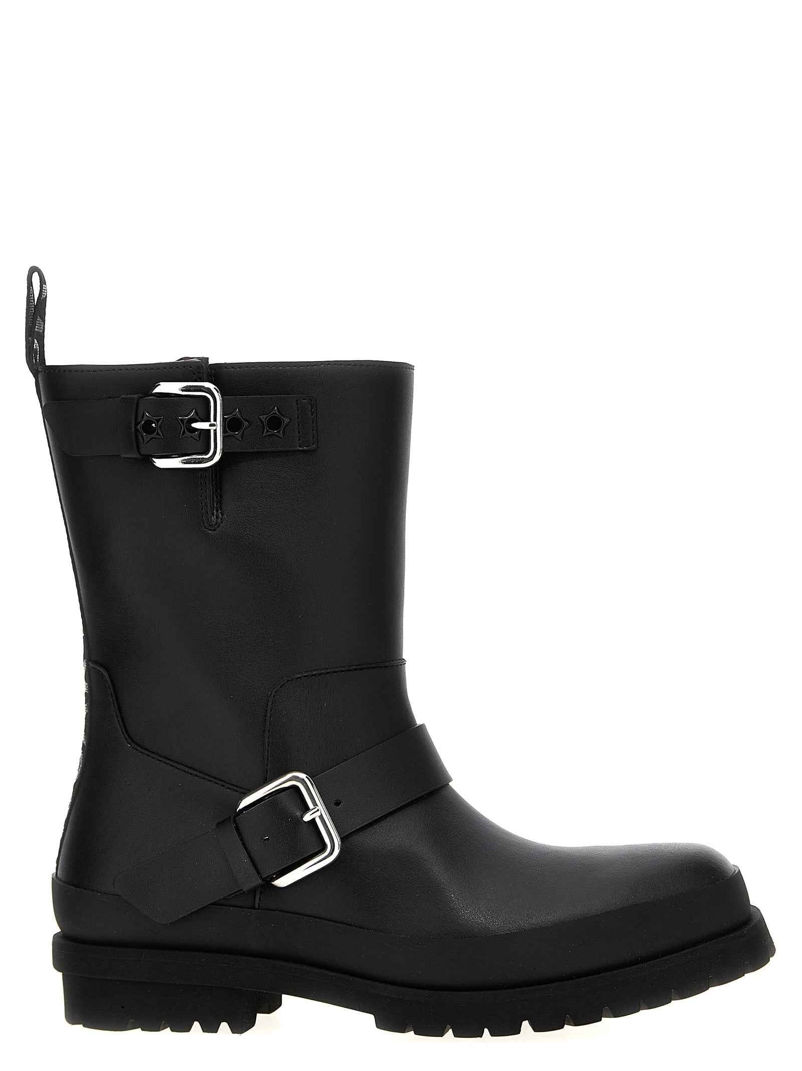 Stella McCartney Black Polyester Ankle Boots