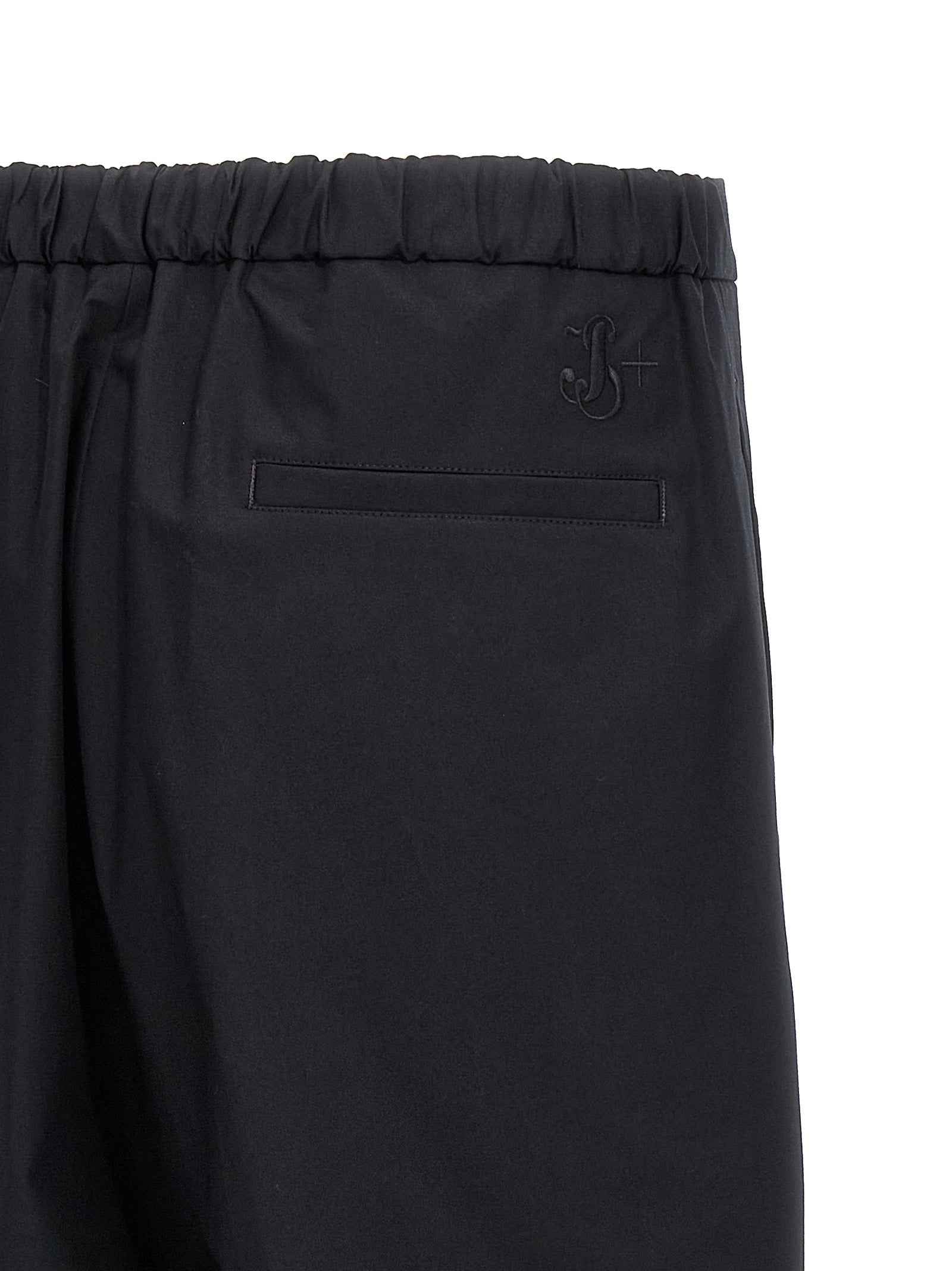 Jil Sander Blue Cotton Casual Pants