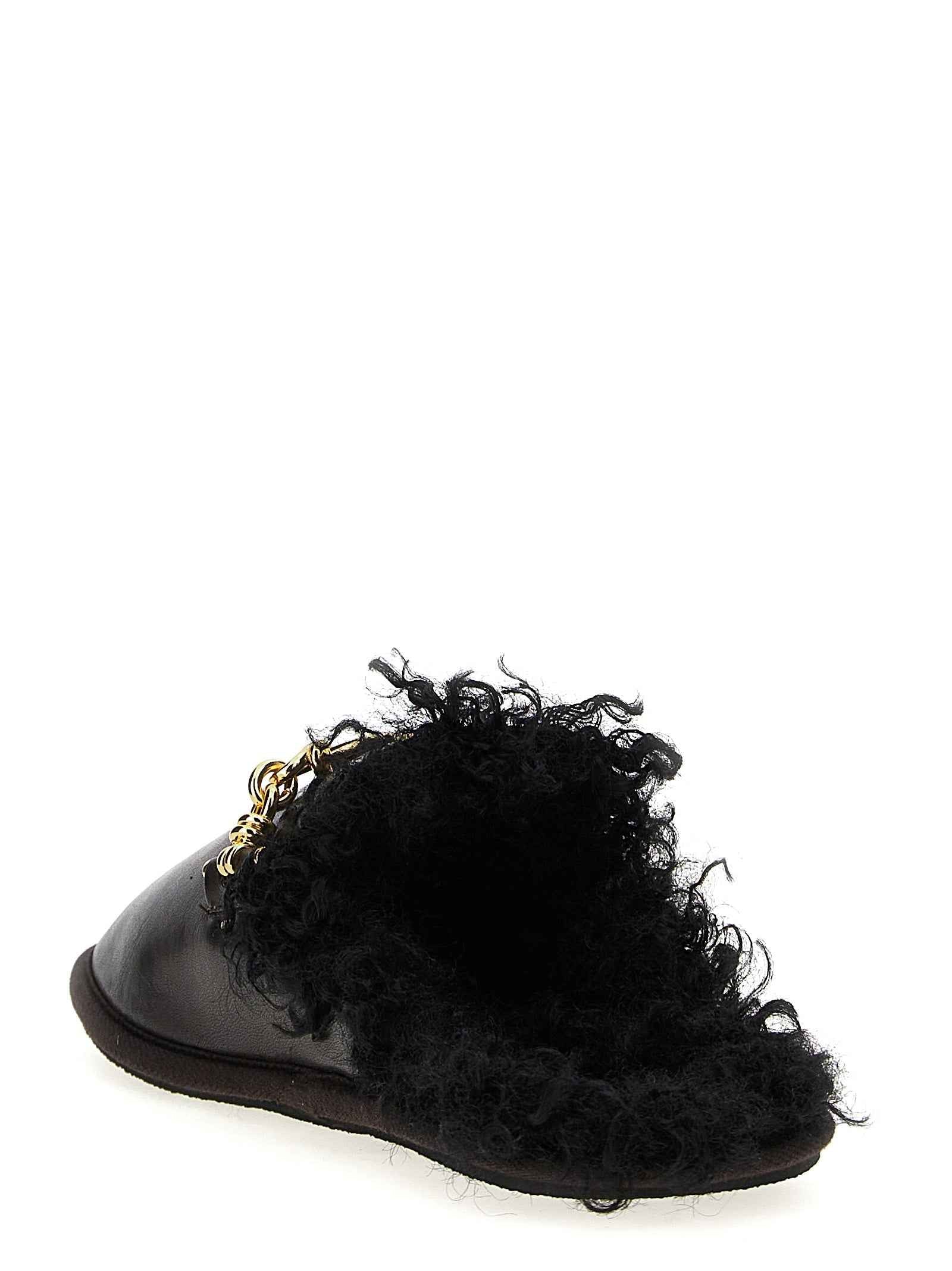 Stella McCartney Brown Polyethylene Mules