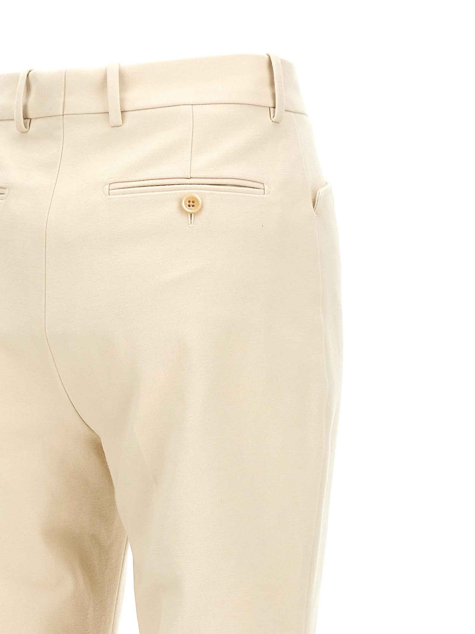 Tom Ford White Cotton Flared Pants
