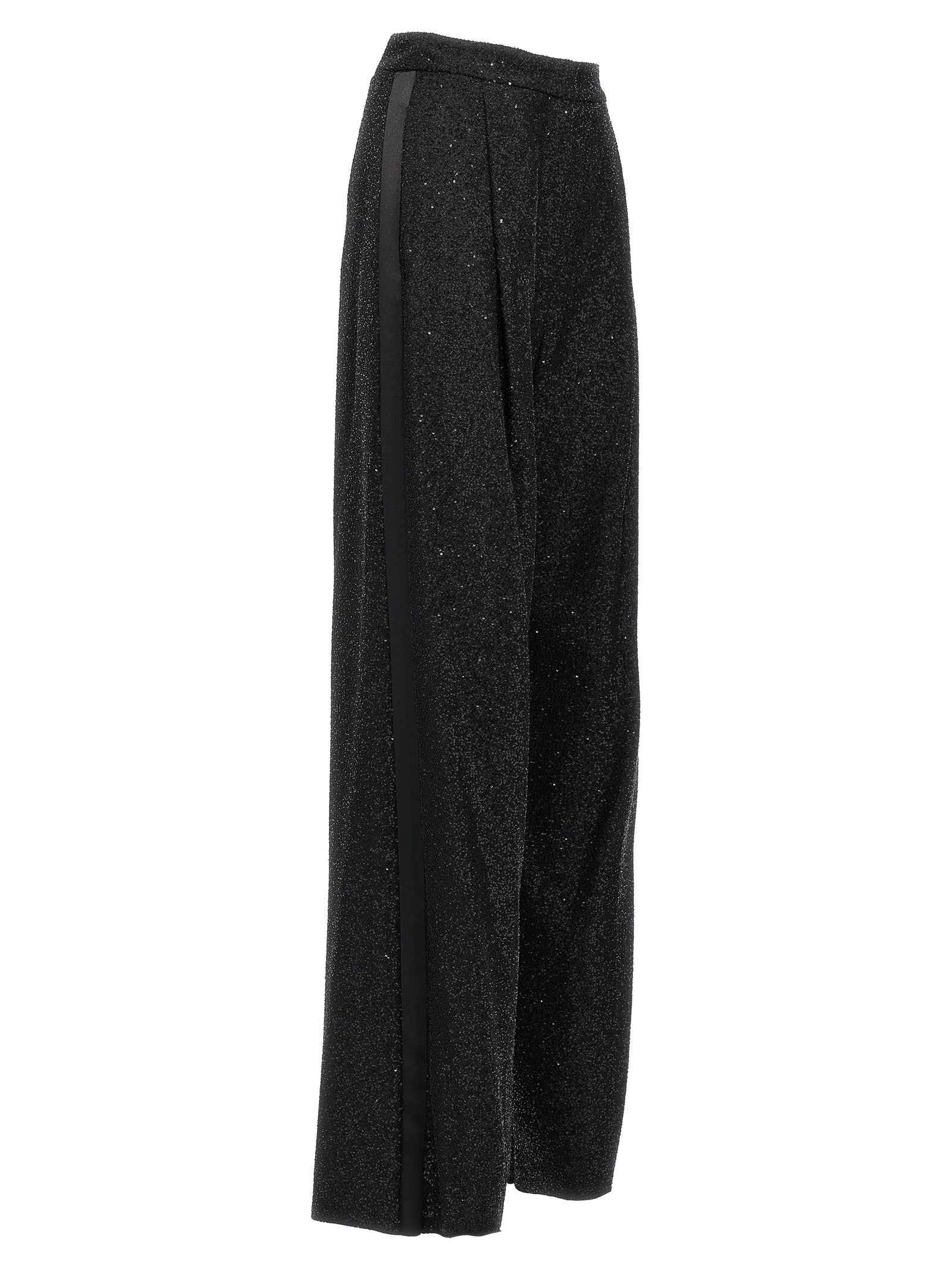 Max Mara Black Viscose Dress Pants