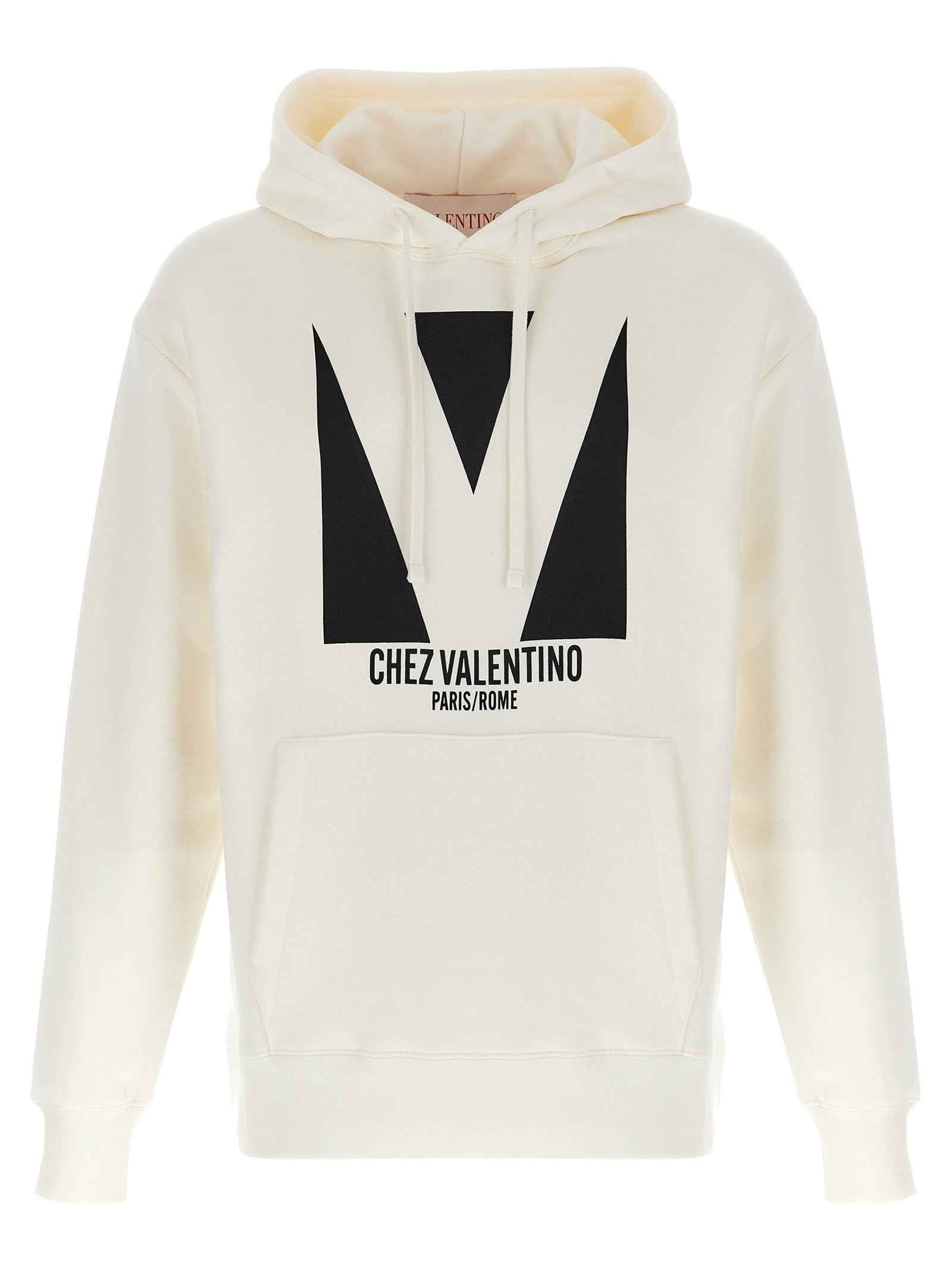 Valentino Garavani White Cotton Sweatshirt