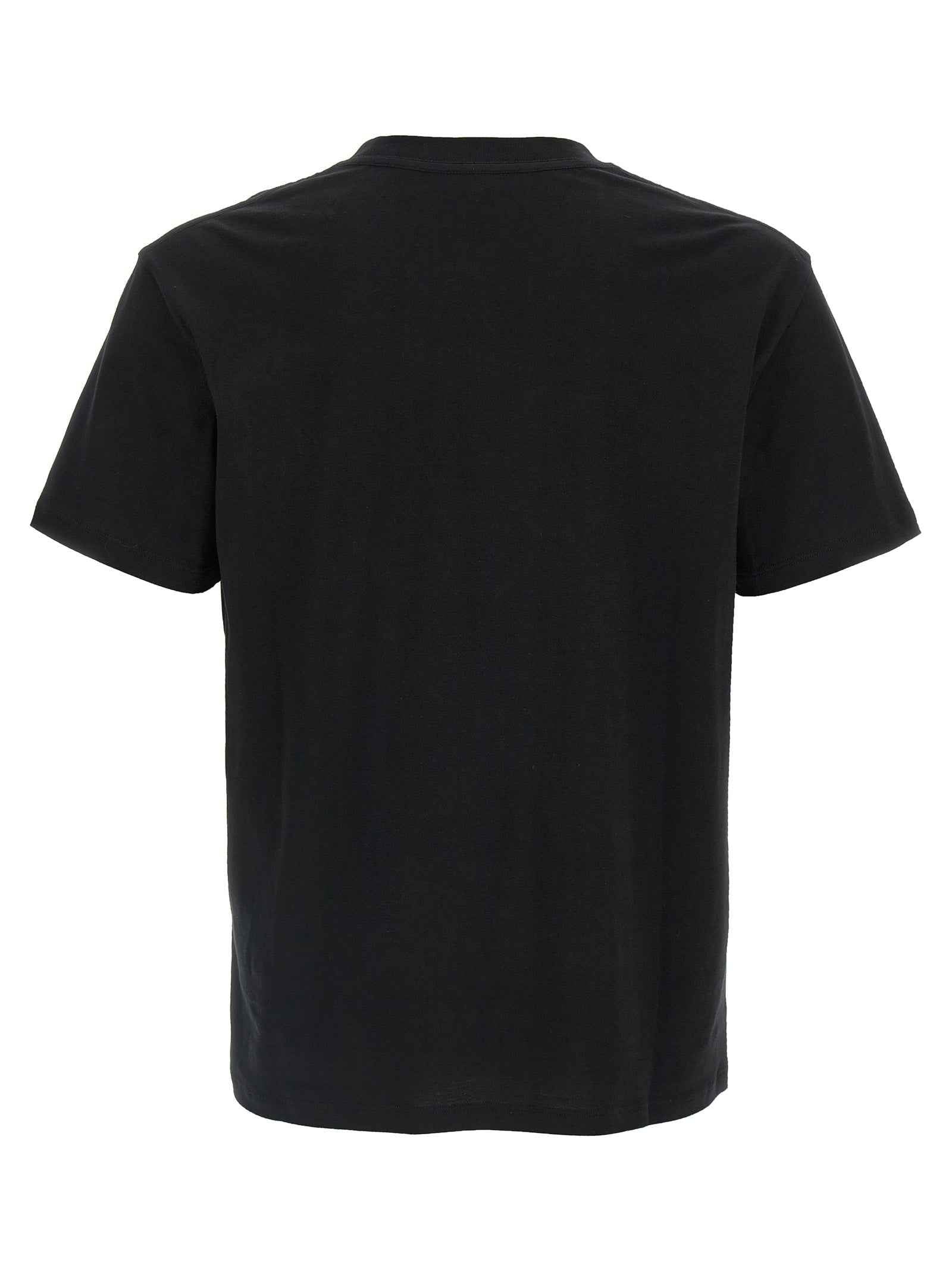 Valentino Garavani Black Cotton T-Shirt