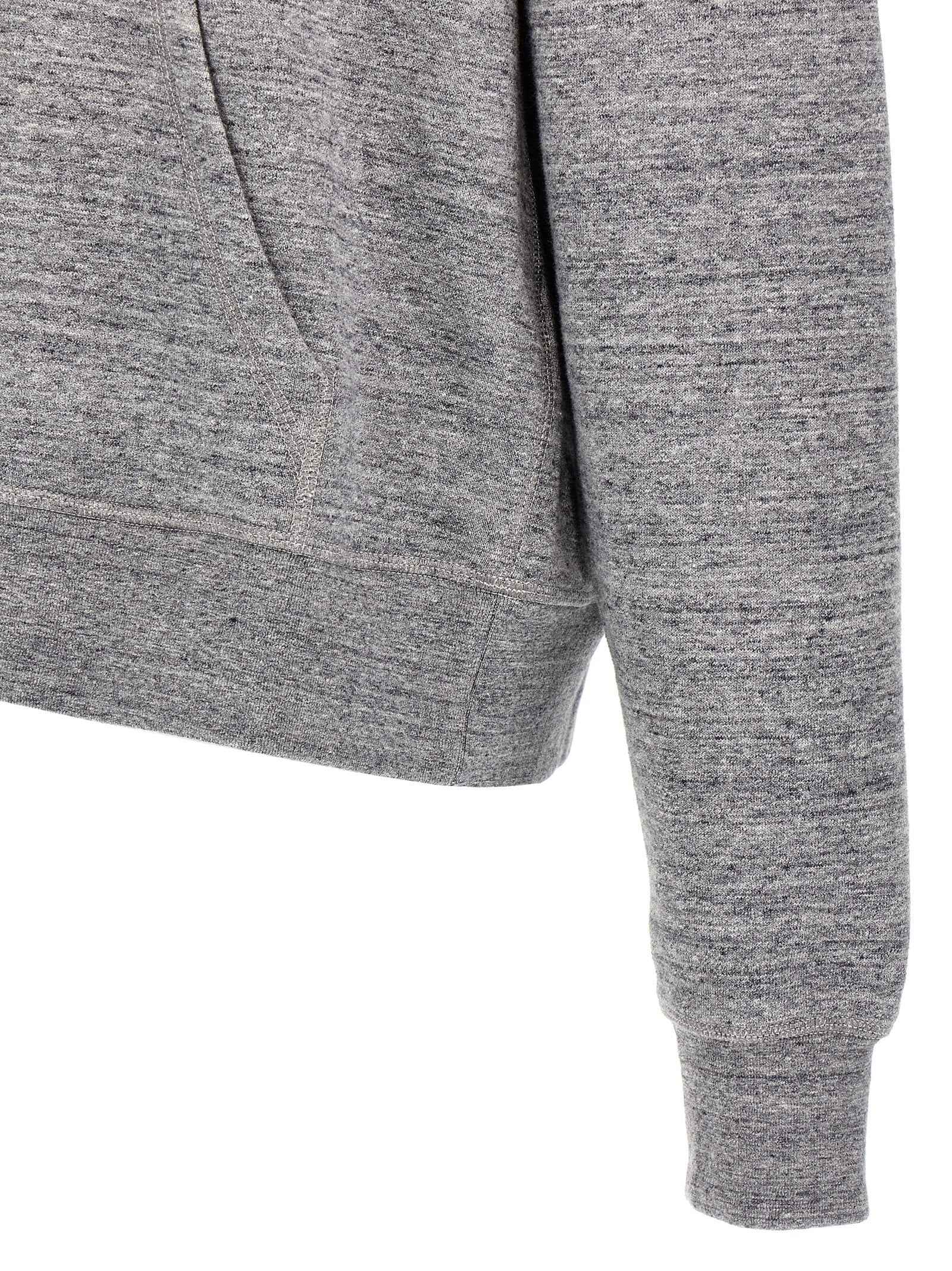Dsquared² Gray Cotton Sweatshirt