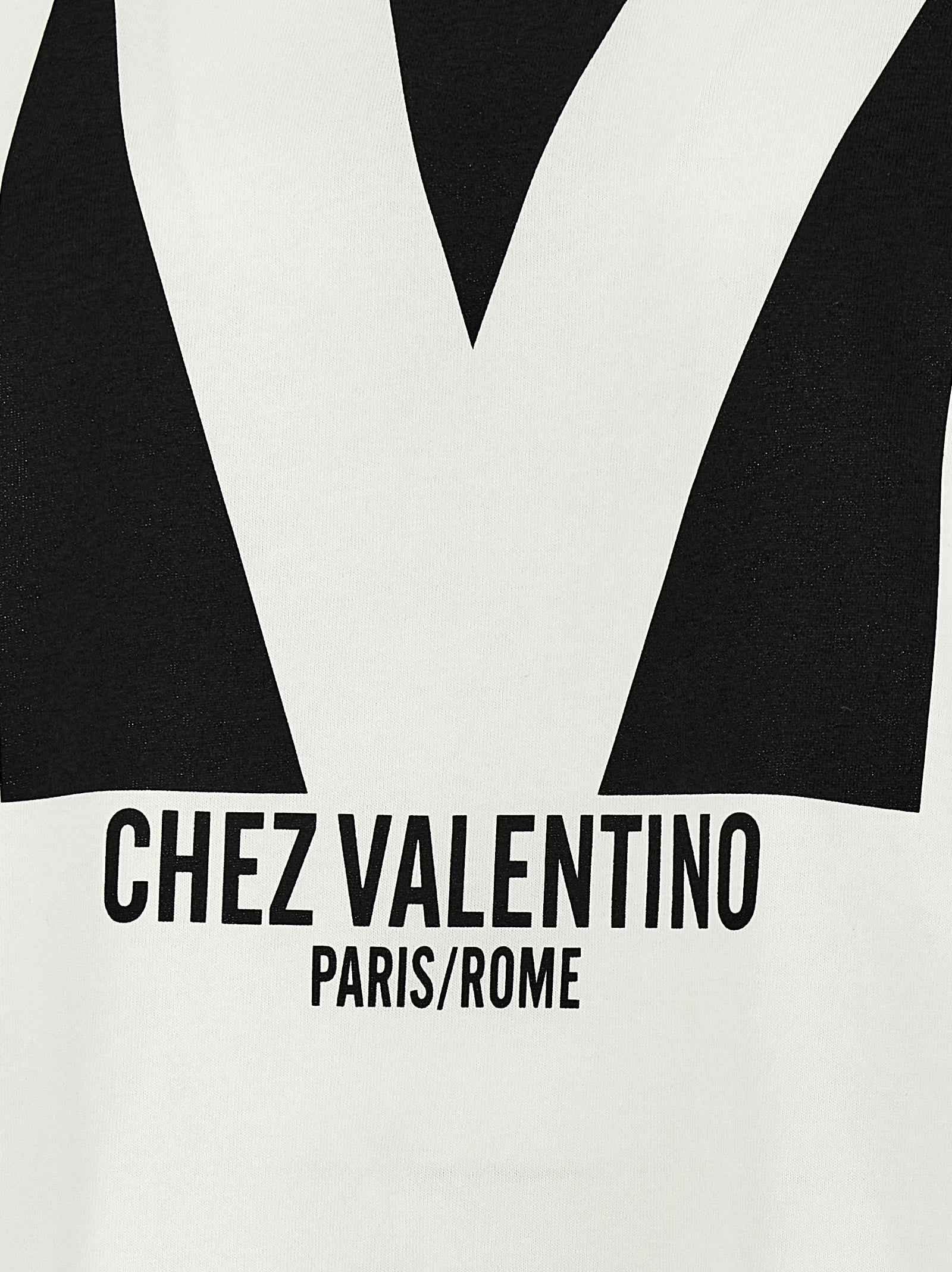 Valentino Garavani White Cotton T-Shirt