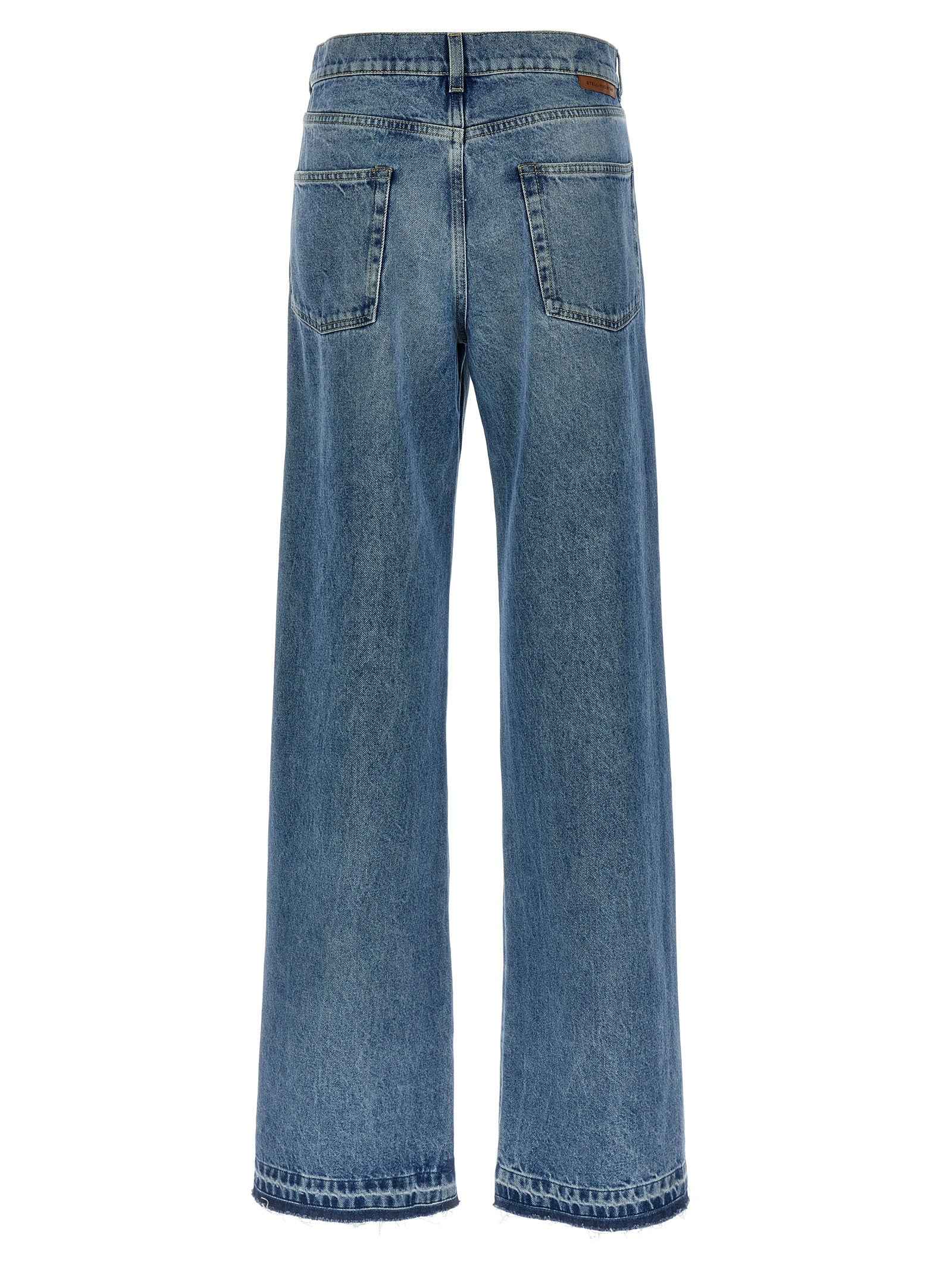 Stella McCartney Blue Cotton Jeans Denim