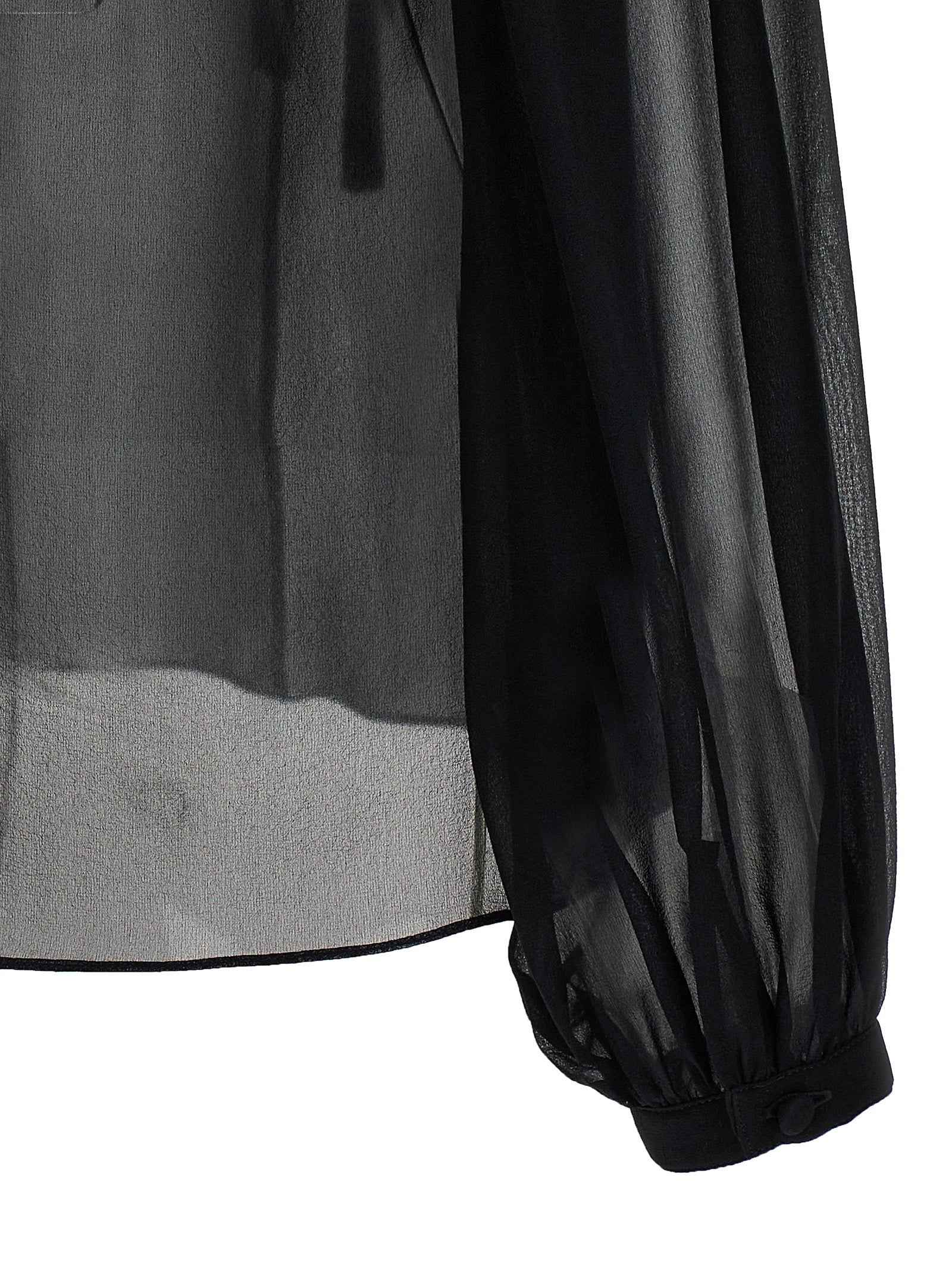 Tom Ford Black Silk Blouse