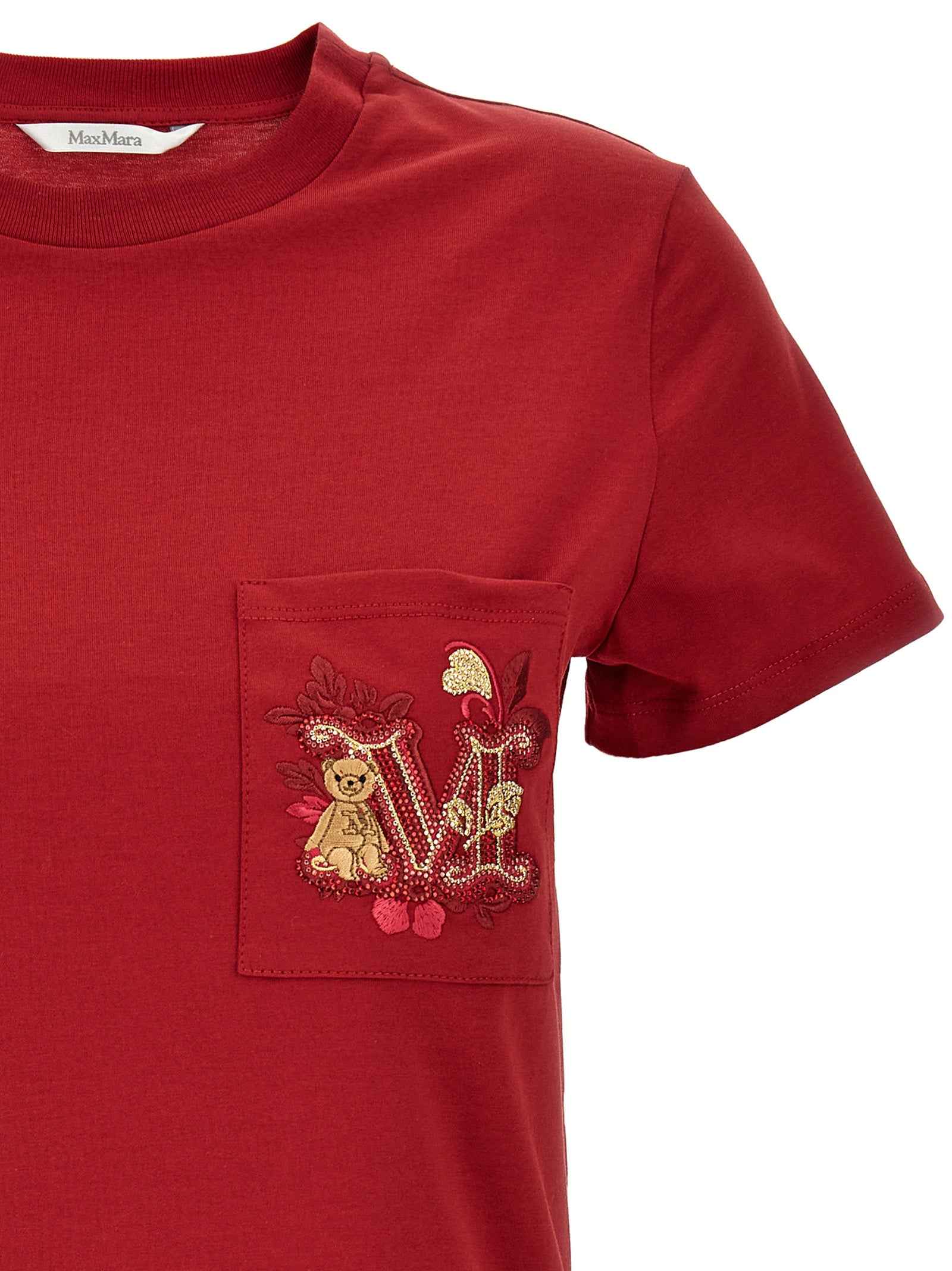 Max Mara Multicolor Cotton T-Shirt