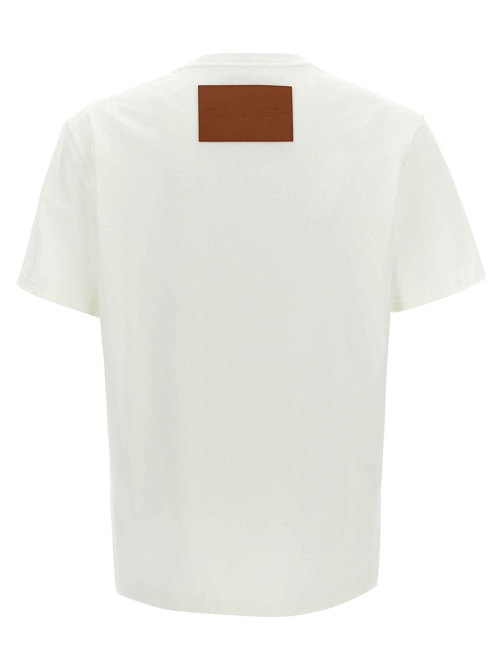 Jil Sander White Cotton T-Shirt