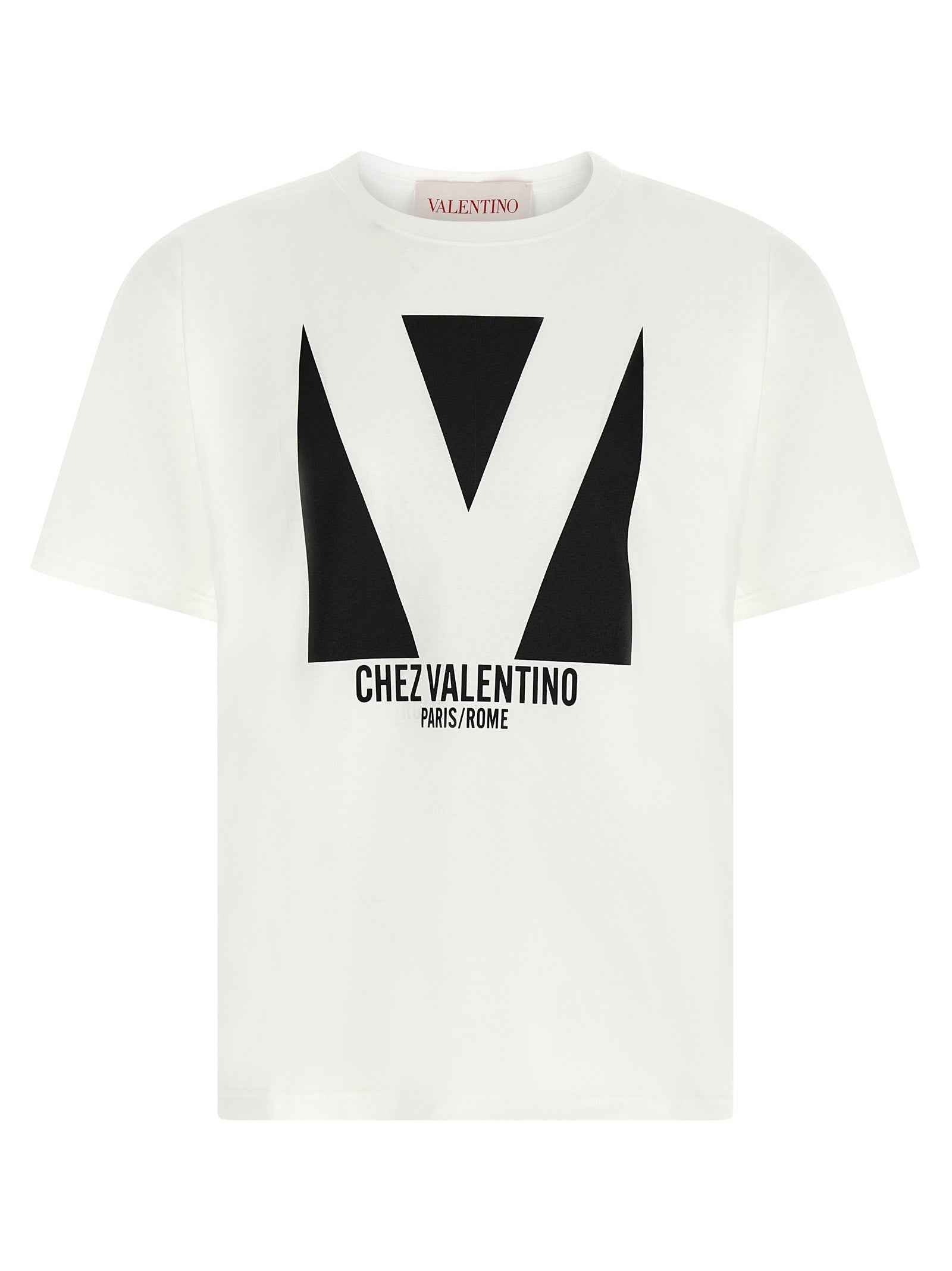 Valentino Garavani Bicolor Cotton T-Shirt