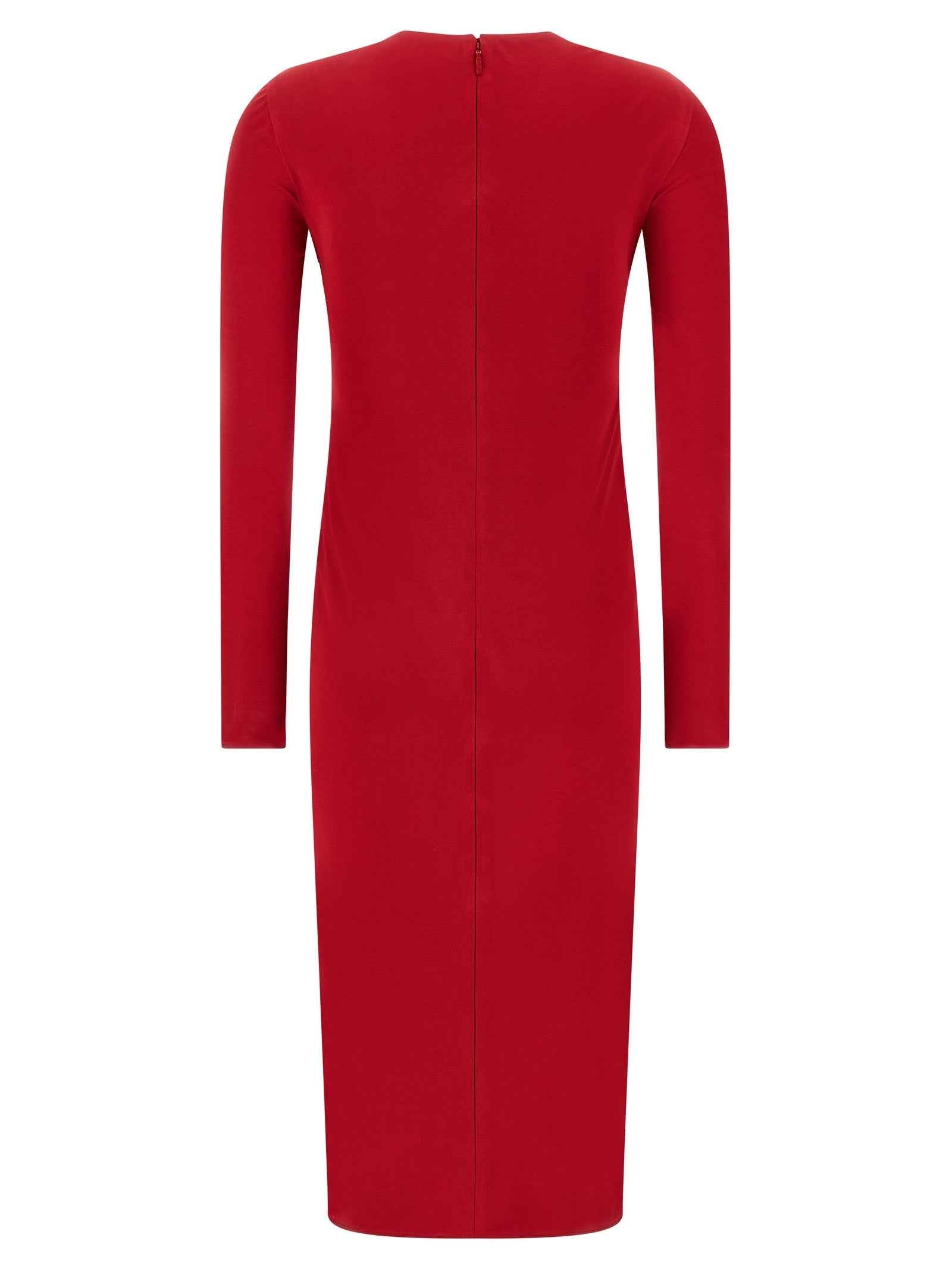 Versace Multicolor Viscose Midi Dress