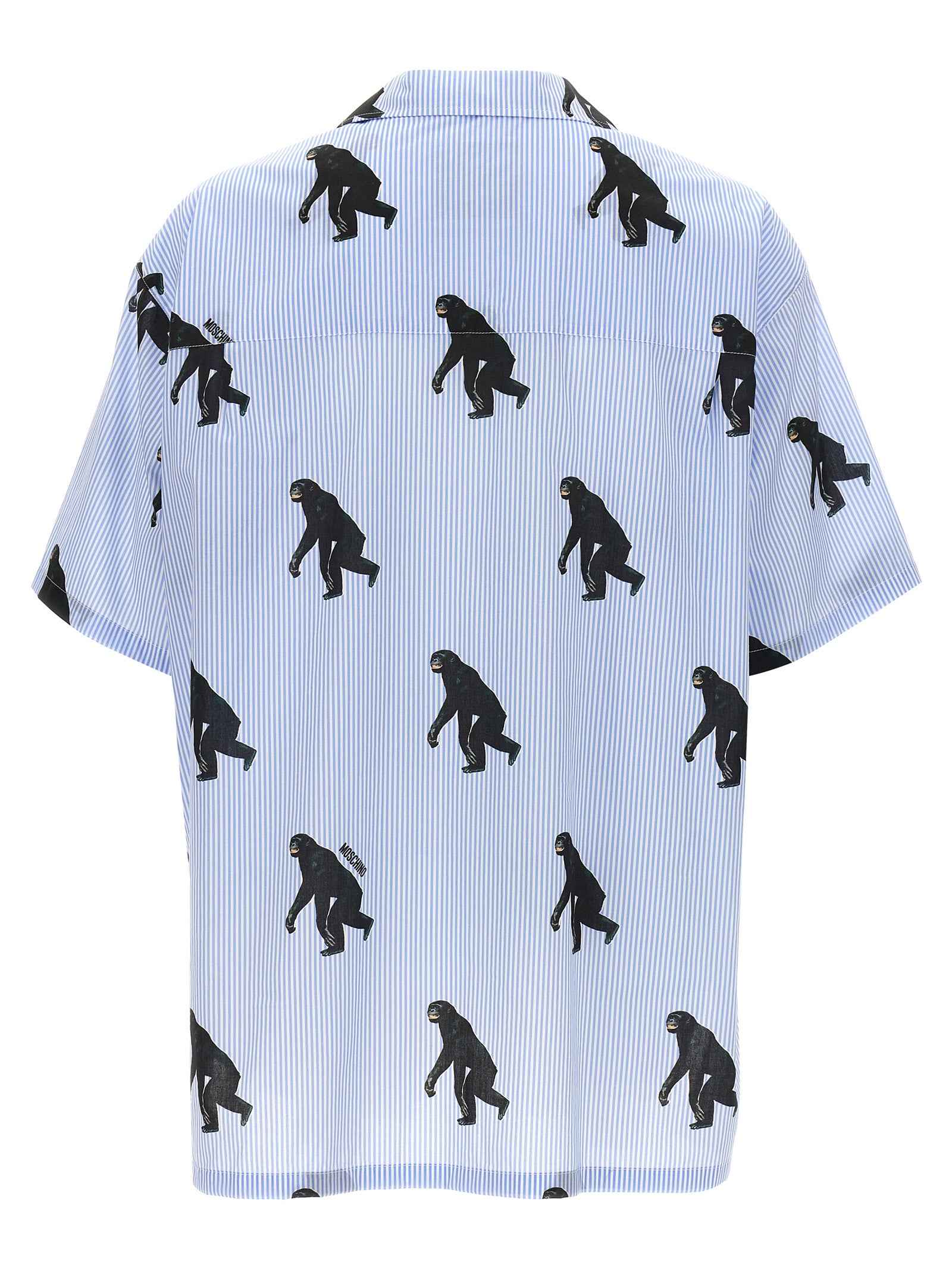 Moschino Blue Cotton Blouse