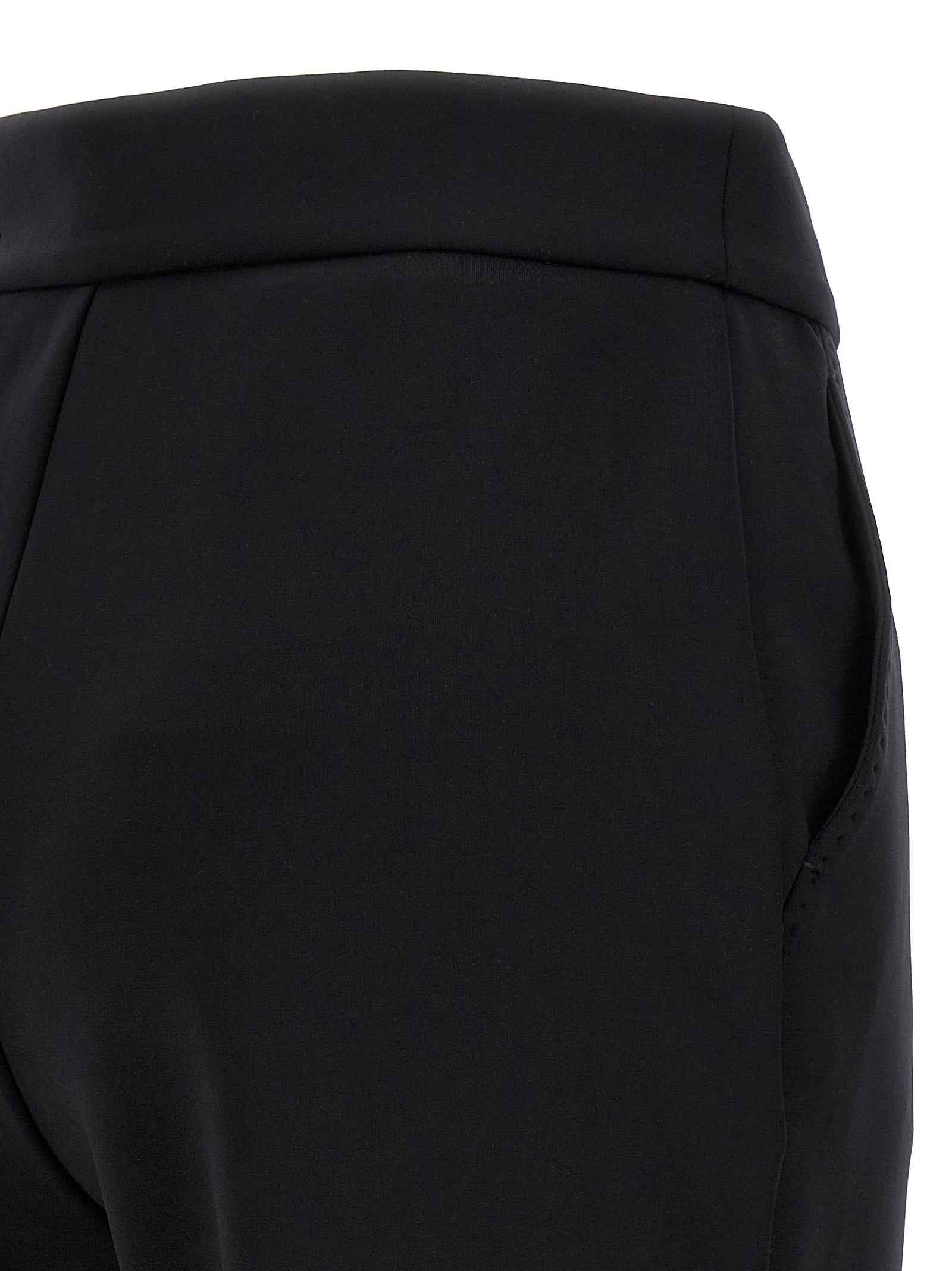 Max Mara Black Polyamide Casual Pants