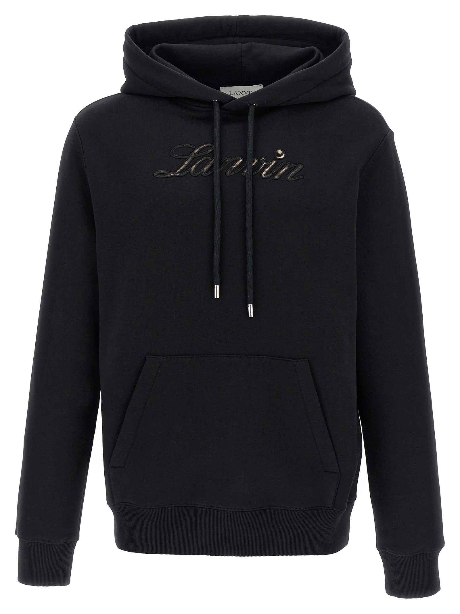 Lanvin Black Cotton Sweatshirt