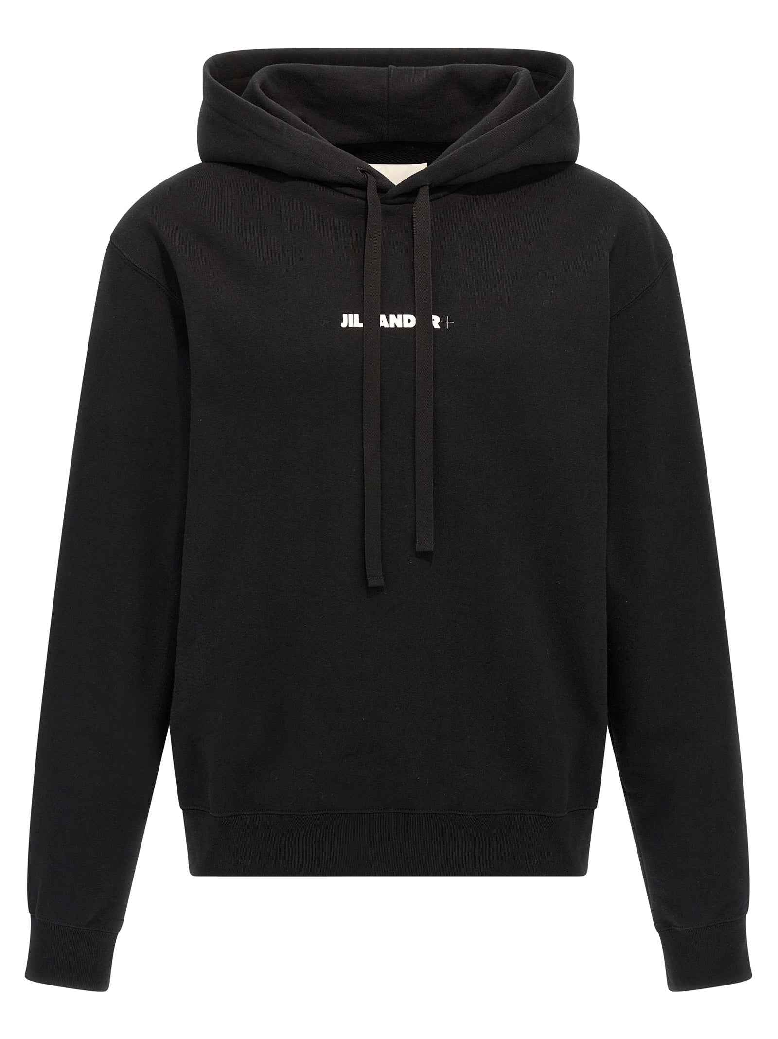 Jil Sander Black Cotton Sweatshirt