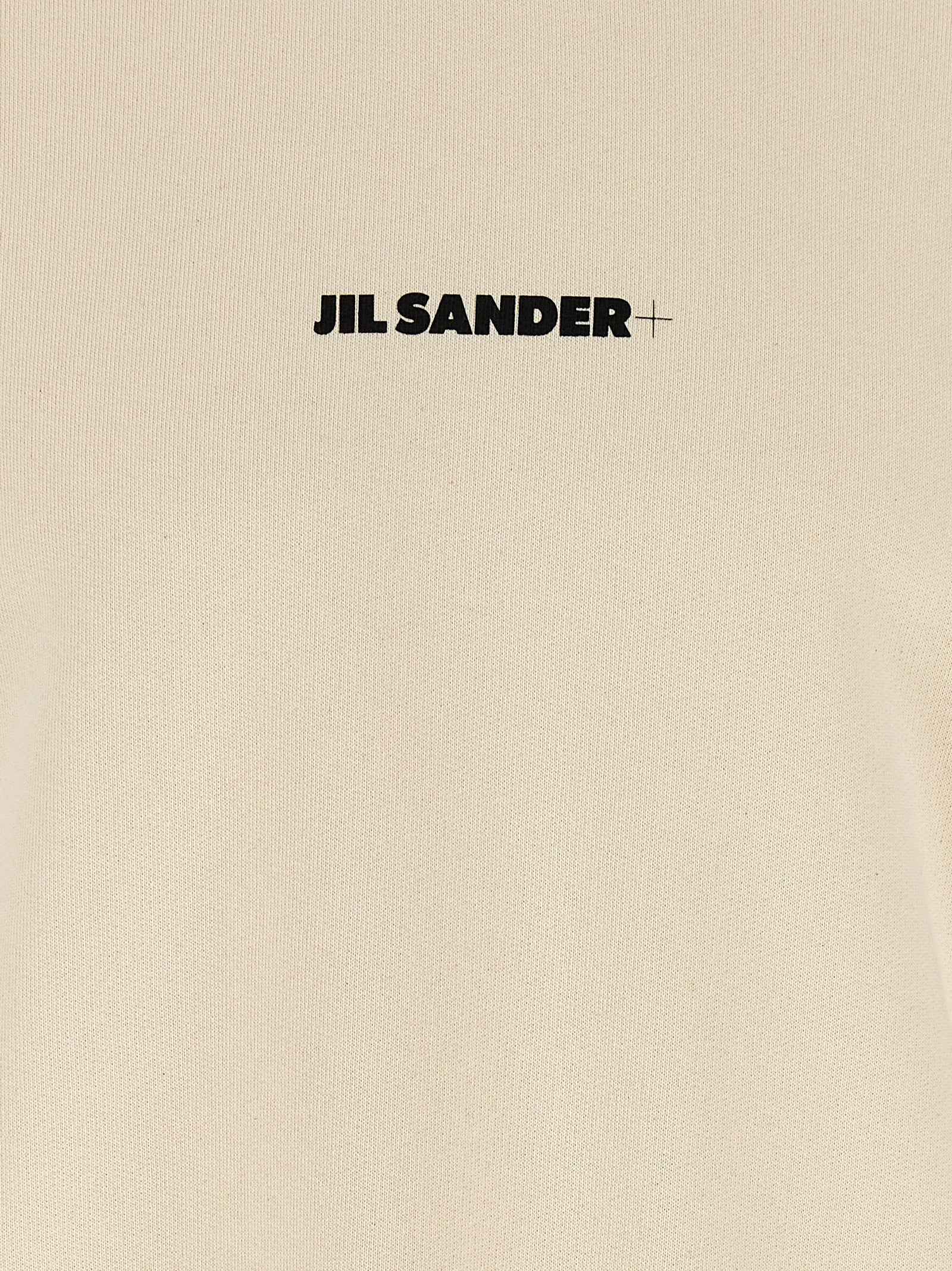 Jil Sander Beige Cotton Sweatshirt