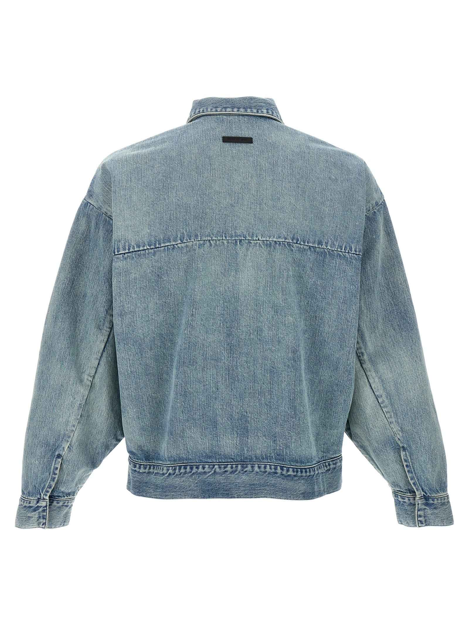 Fear Of God Blue Cotton Denim Jacket