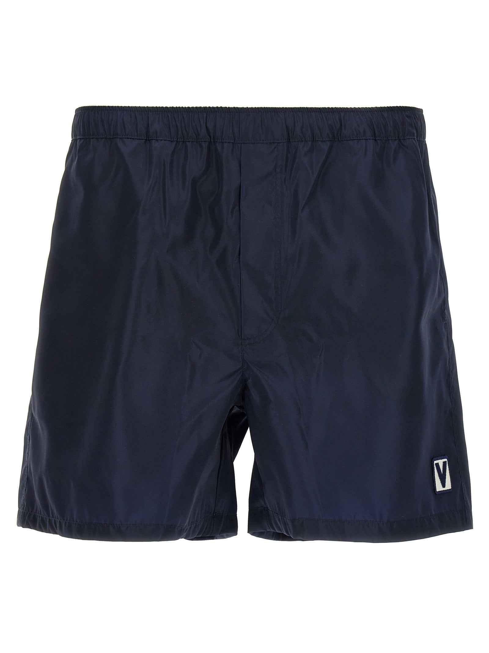 Valentino Garavani Blue Polyamide Swim Shorts