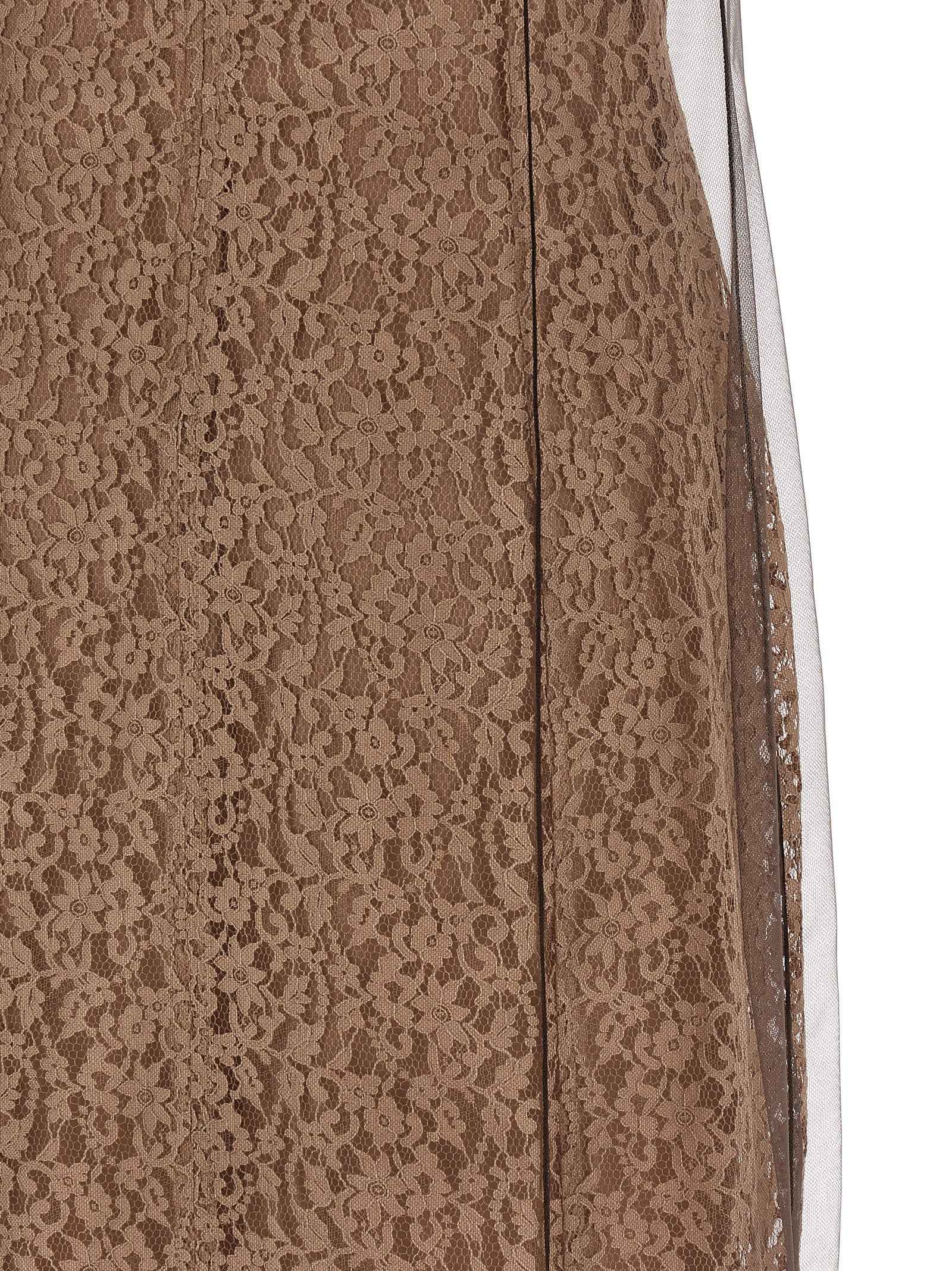 Fendi Beige Cotton Midi Dress