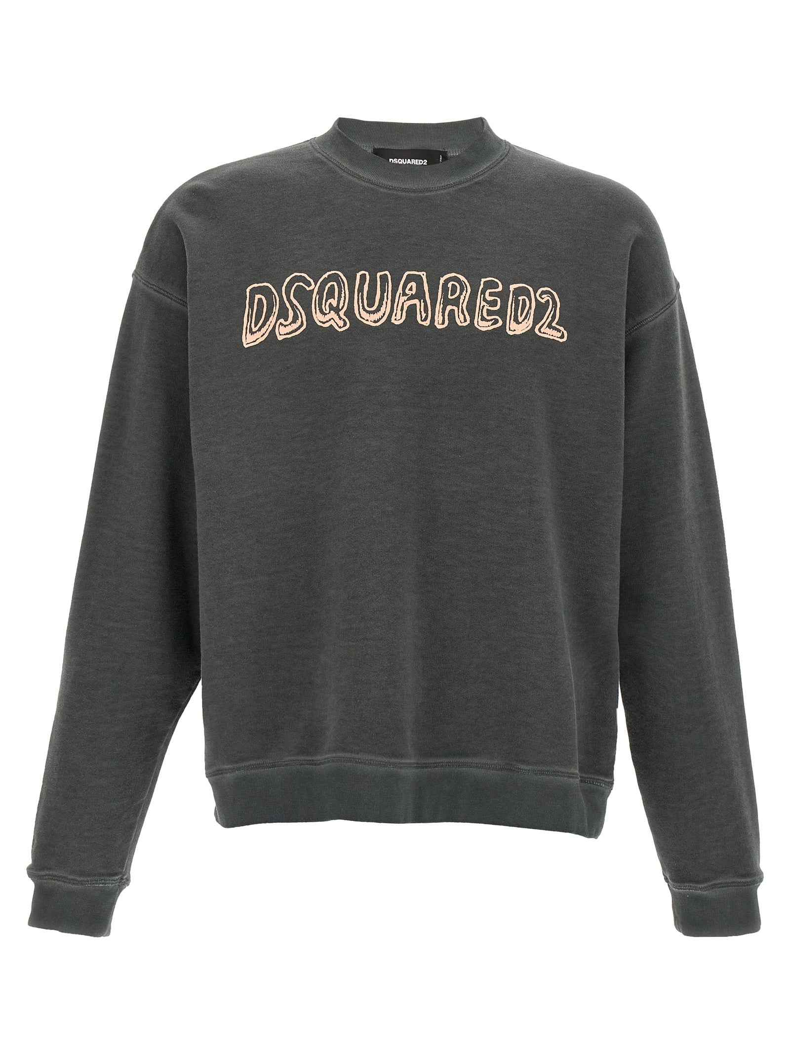 Dsquared² Gray Cotton Sweatshirt