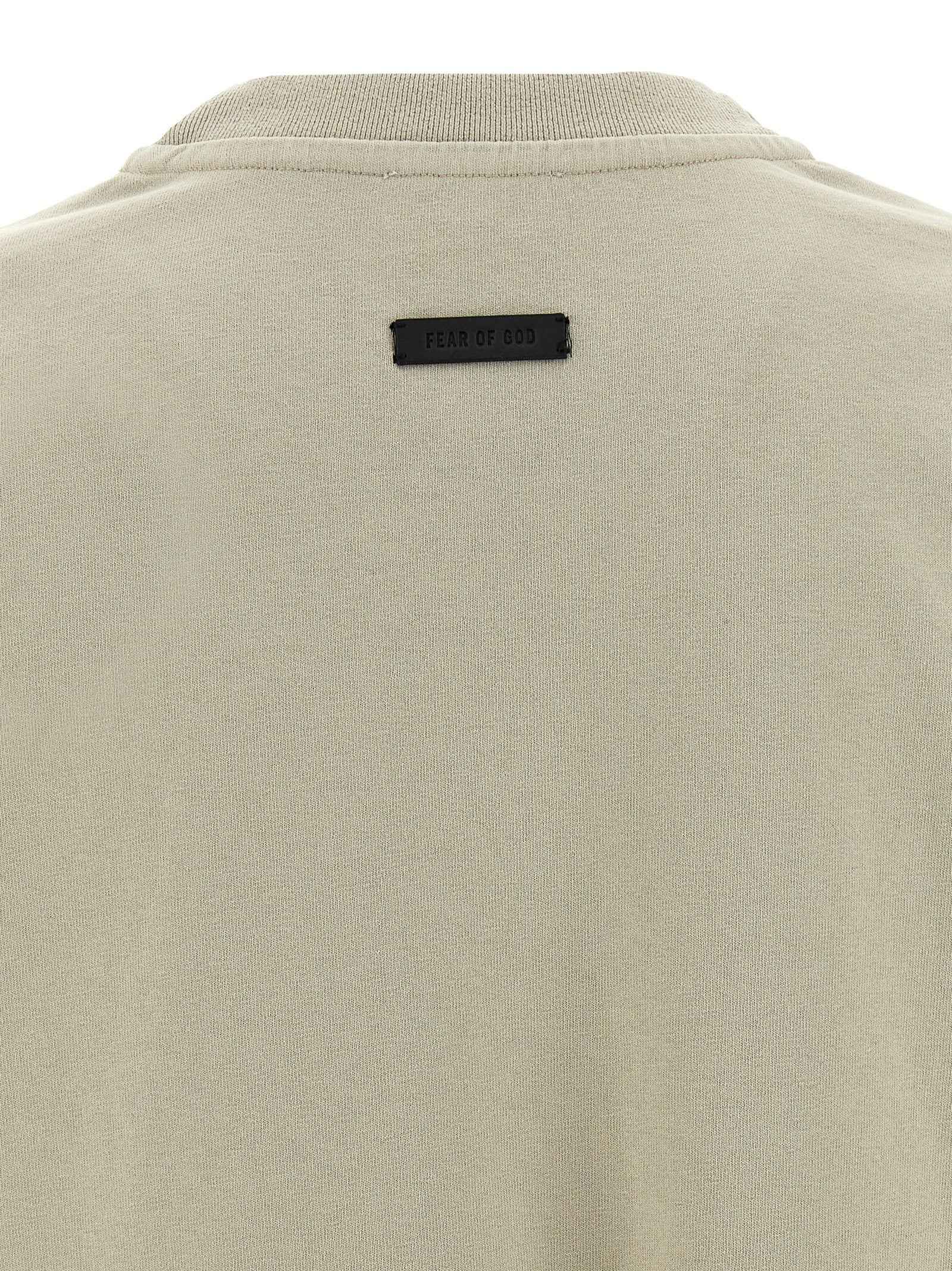 Fear Of God Gray Cotton T-Shirt