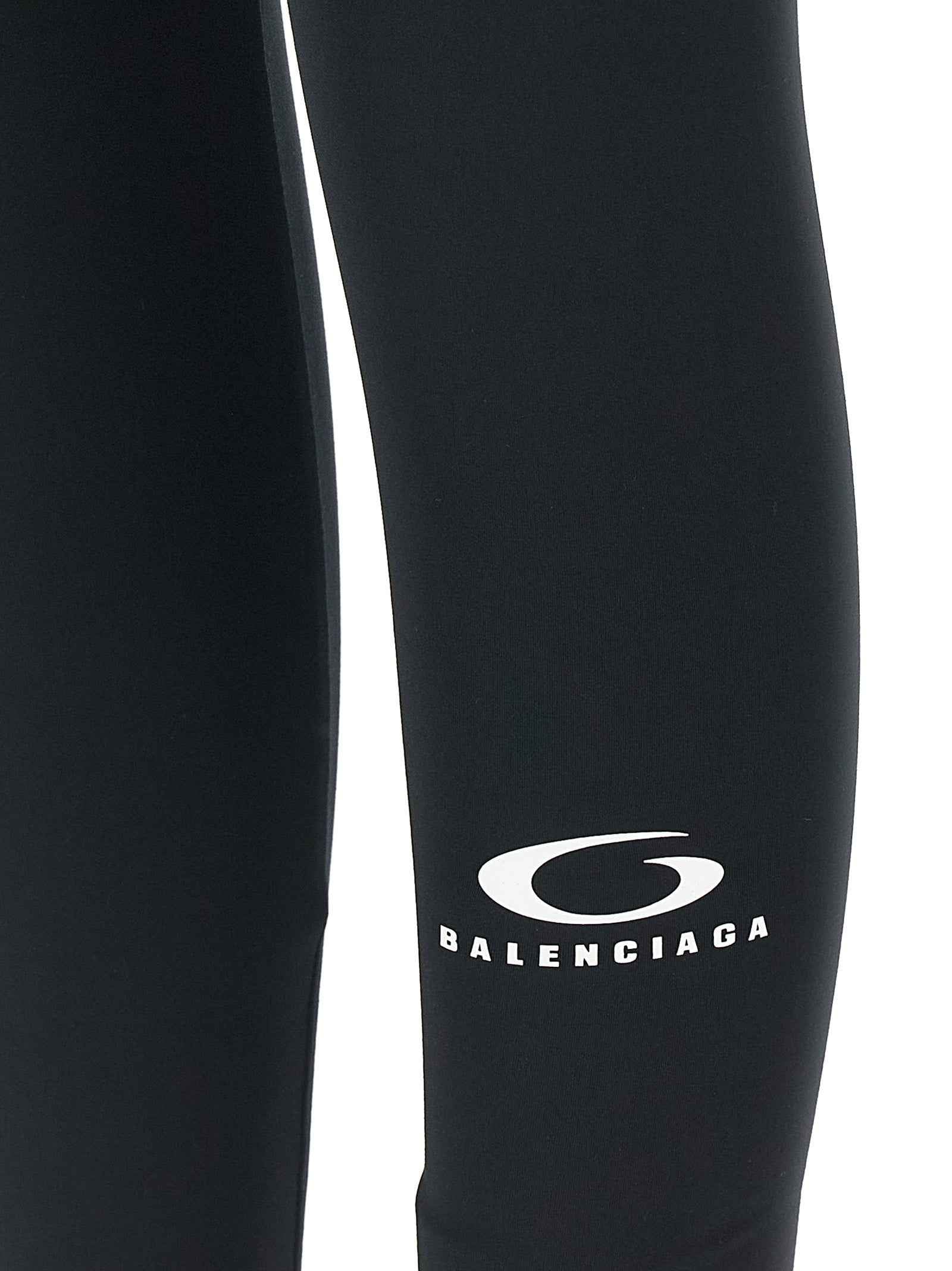 Balenciaga Black Polyester Leggings