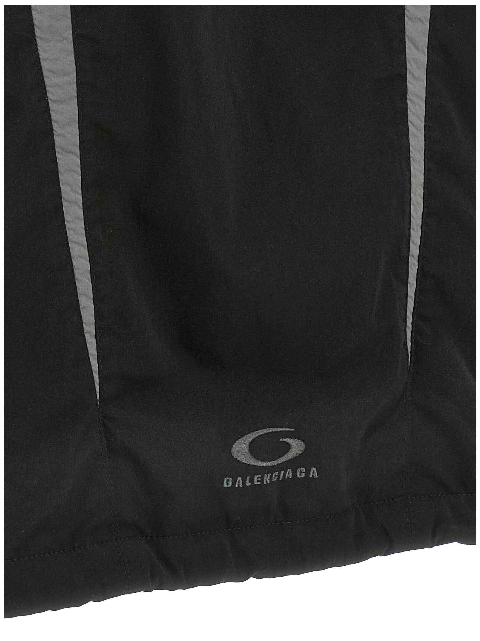 Balenciaga Black Polyester Shell Jacket