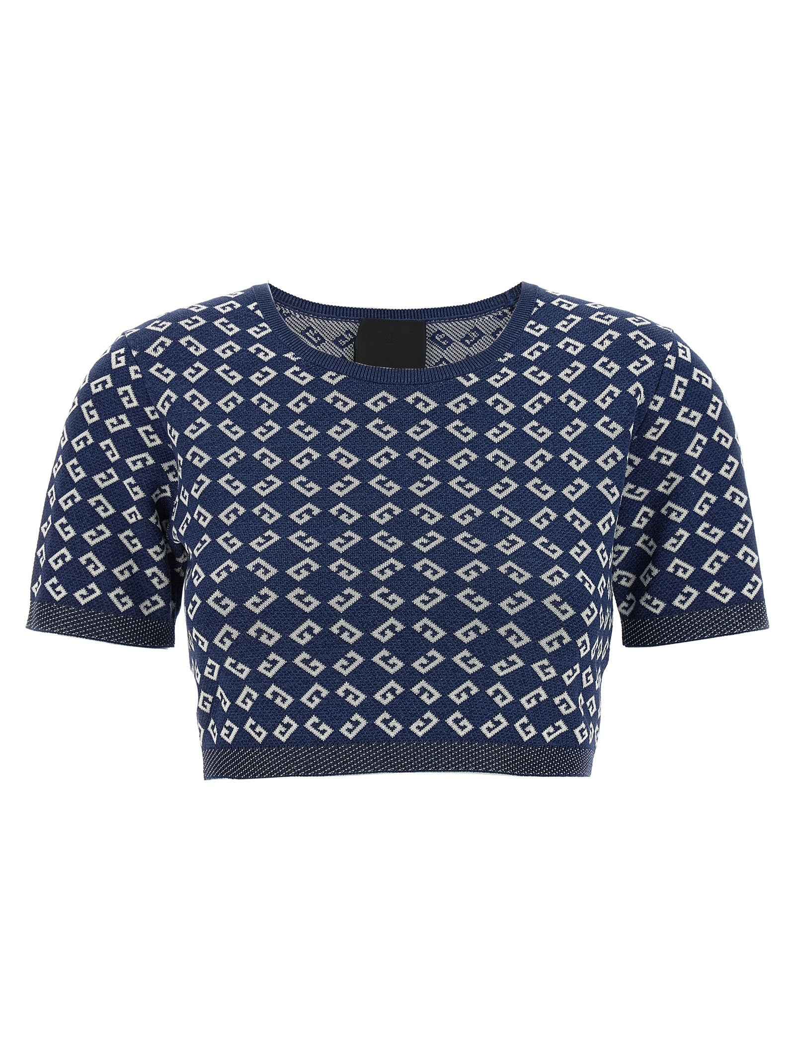 Givenchy Blue Viscose T-Shirt