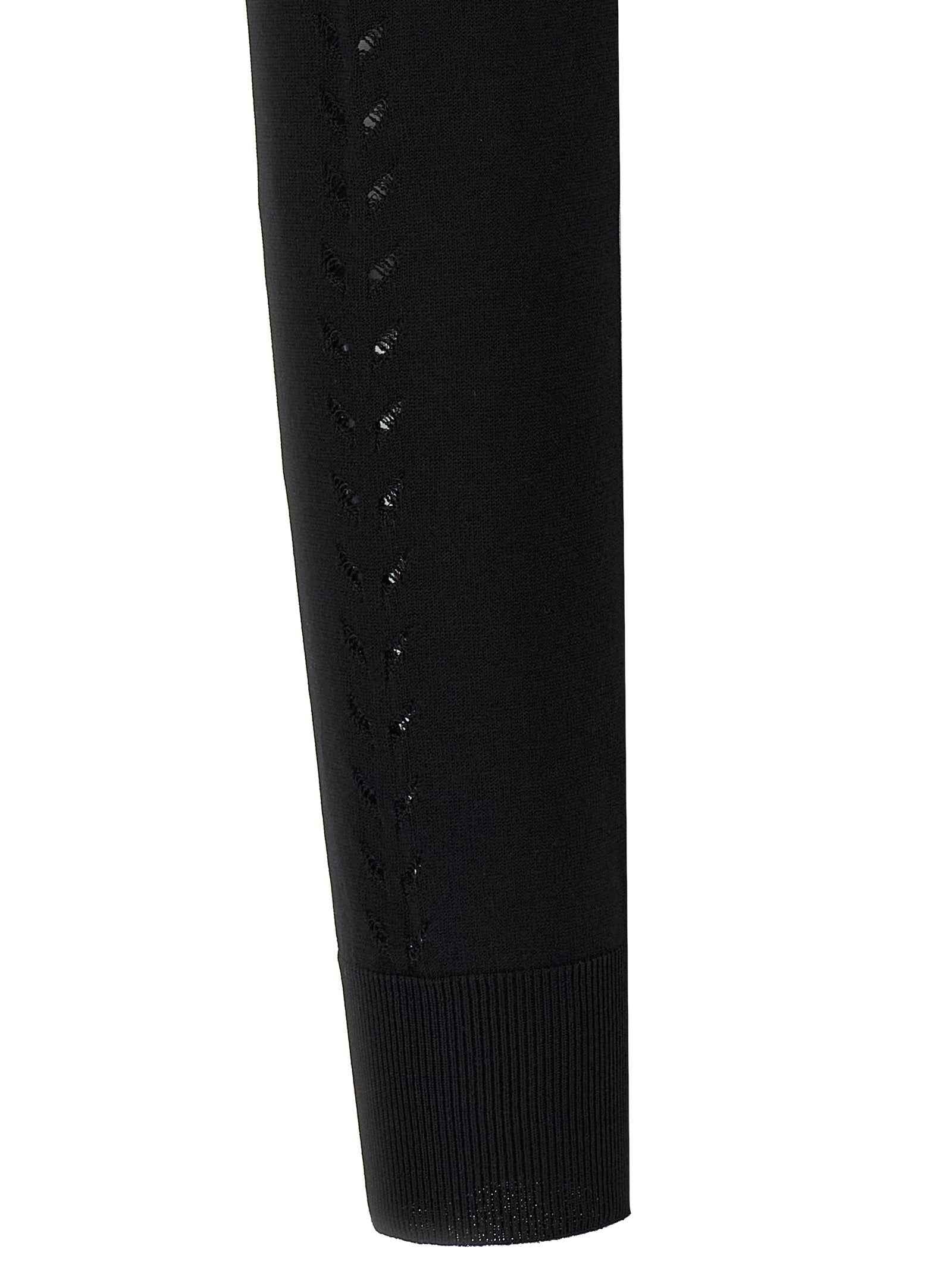 Dolce & Gabbana Black Viscose Cardigan