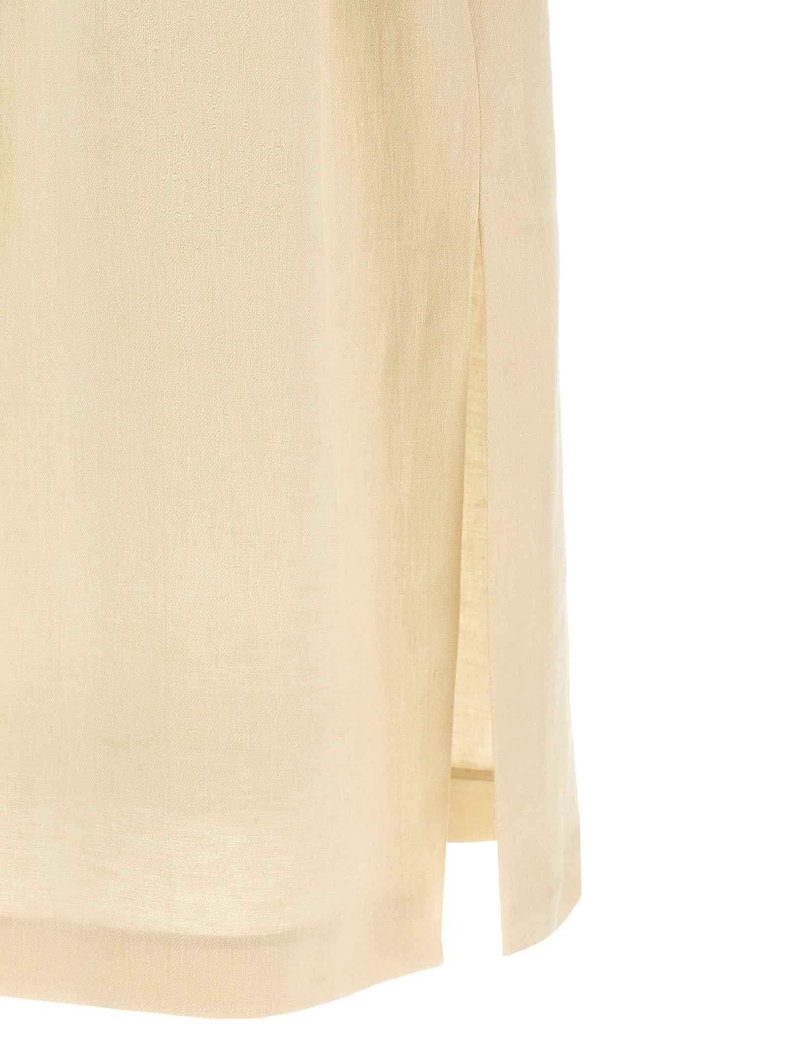 Max Mara Beige Flax Coat