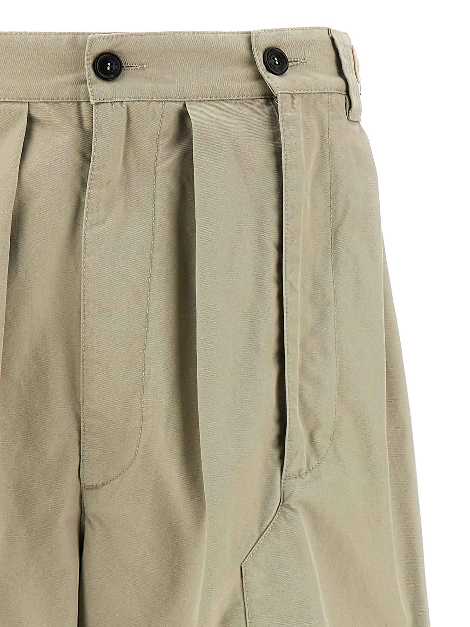 Dsquared² Beige Cotton Casual Pants