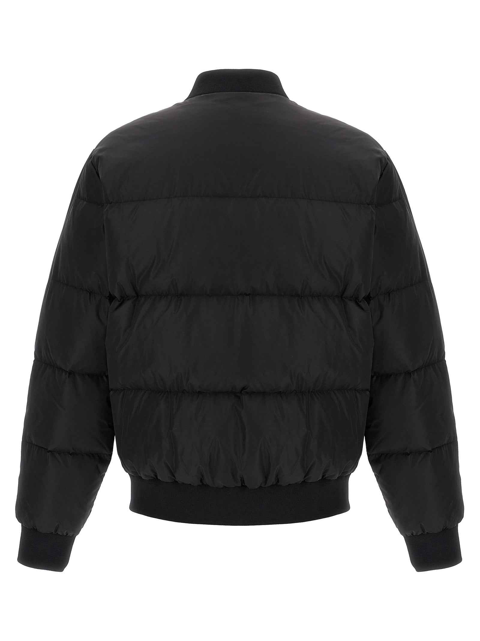 Dsquared² Black Polyamide Bomber
