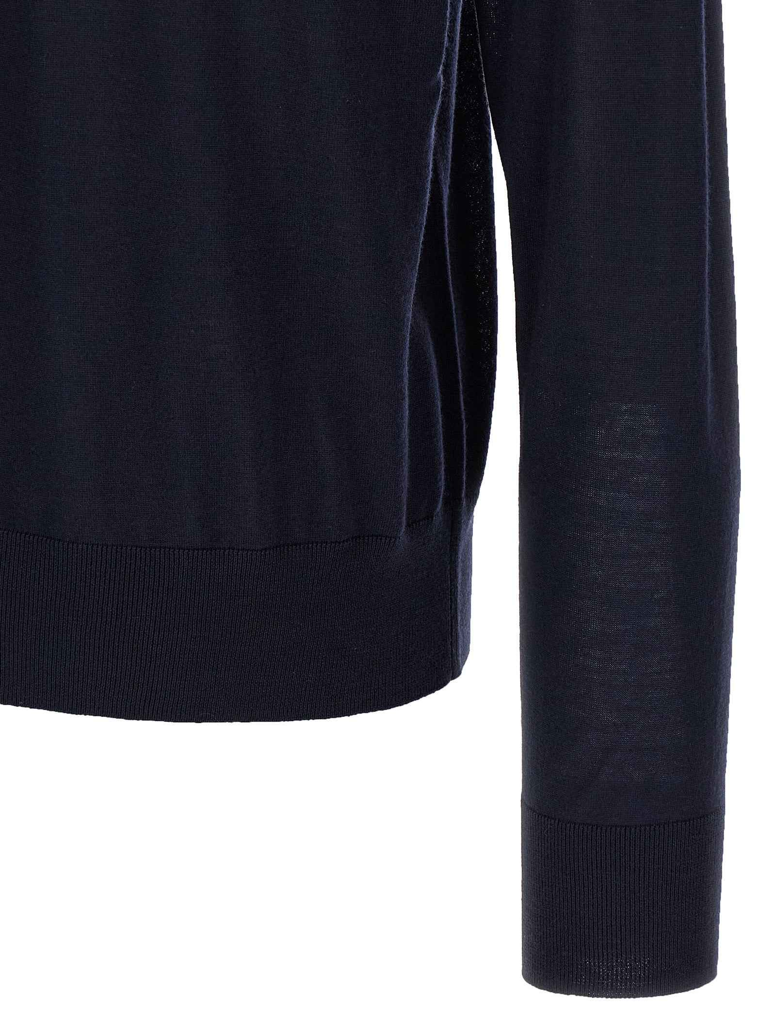 Dsquared² Blue Virgin Wool Cardigan