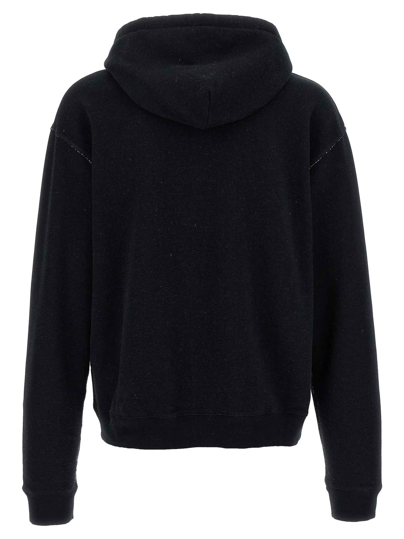Valentino Garavani Black Cotton Sweatshirt