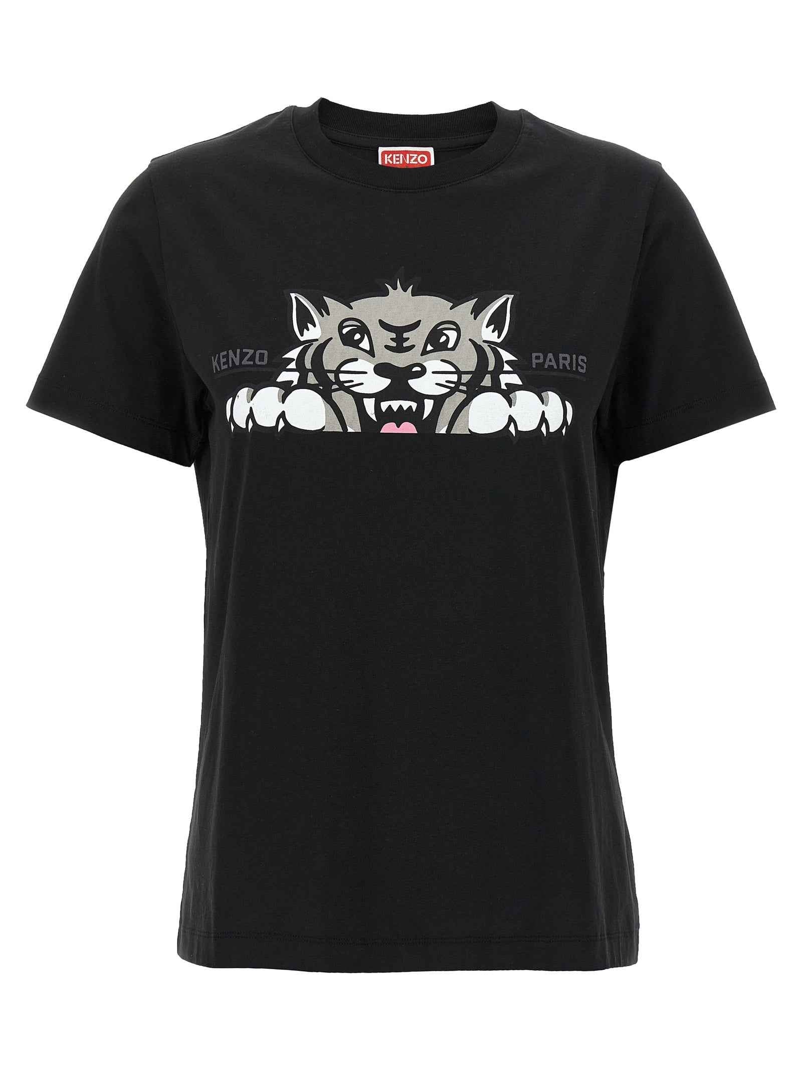 Kenzo Black Cotton T-Shirt