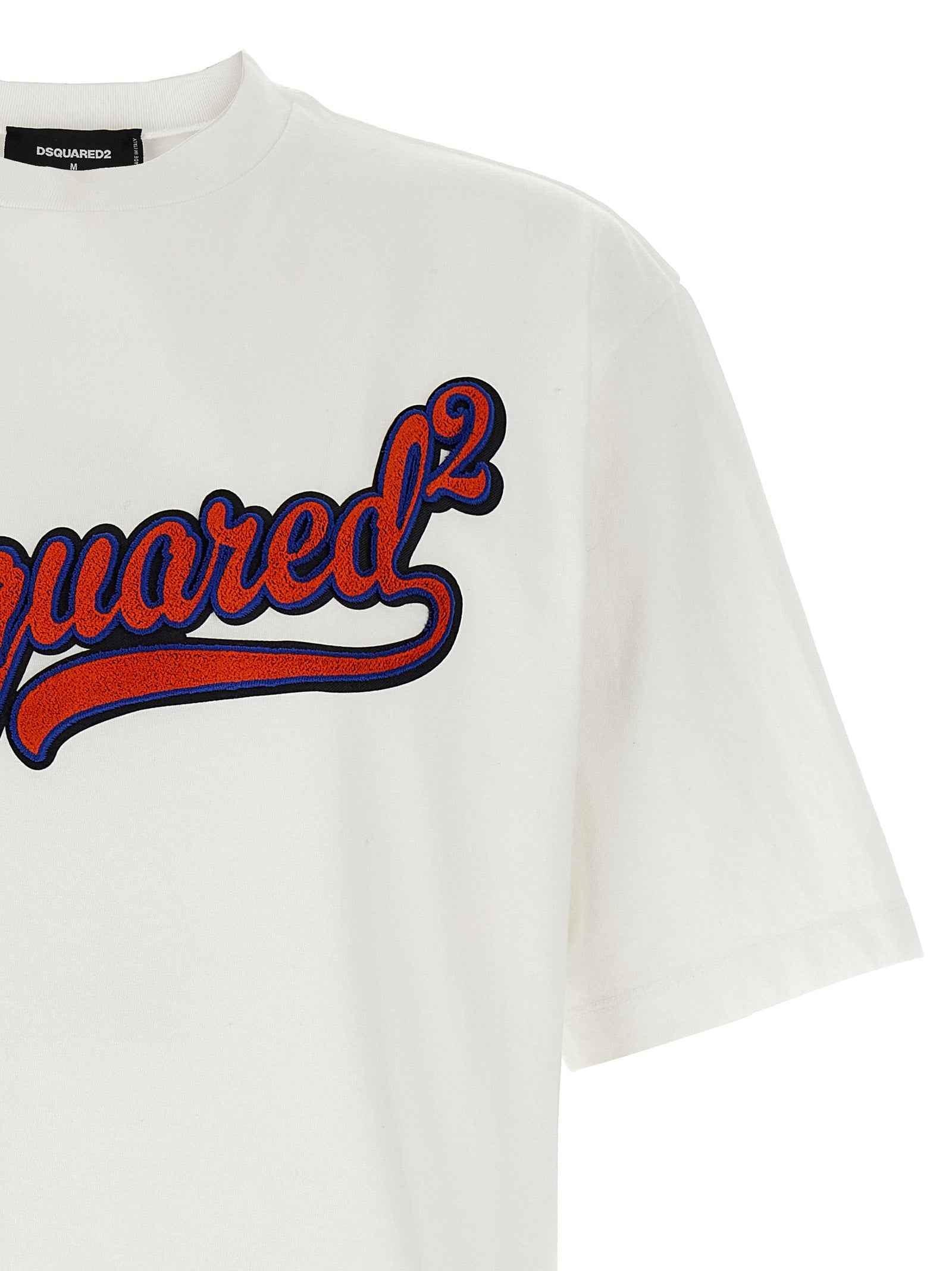 Dsquared² White Cotton T-Shirt