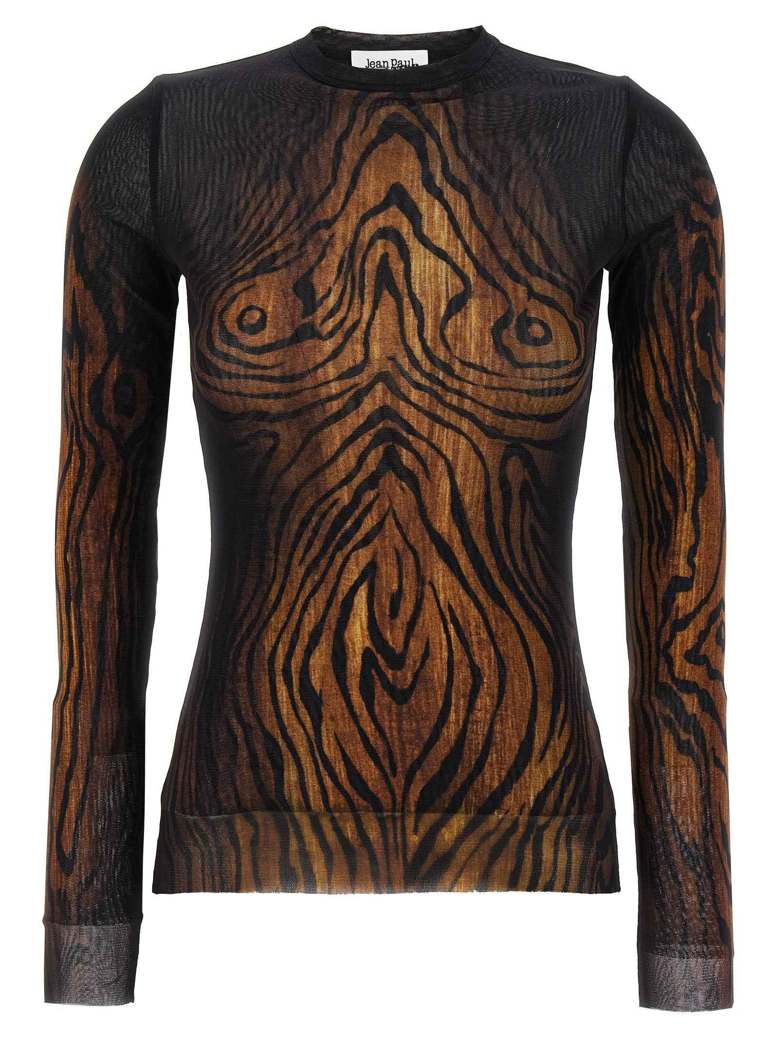 Jean Paul Gaultier Multicolor Polyamide Pattern Shirt