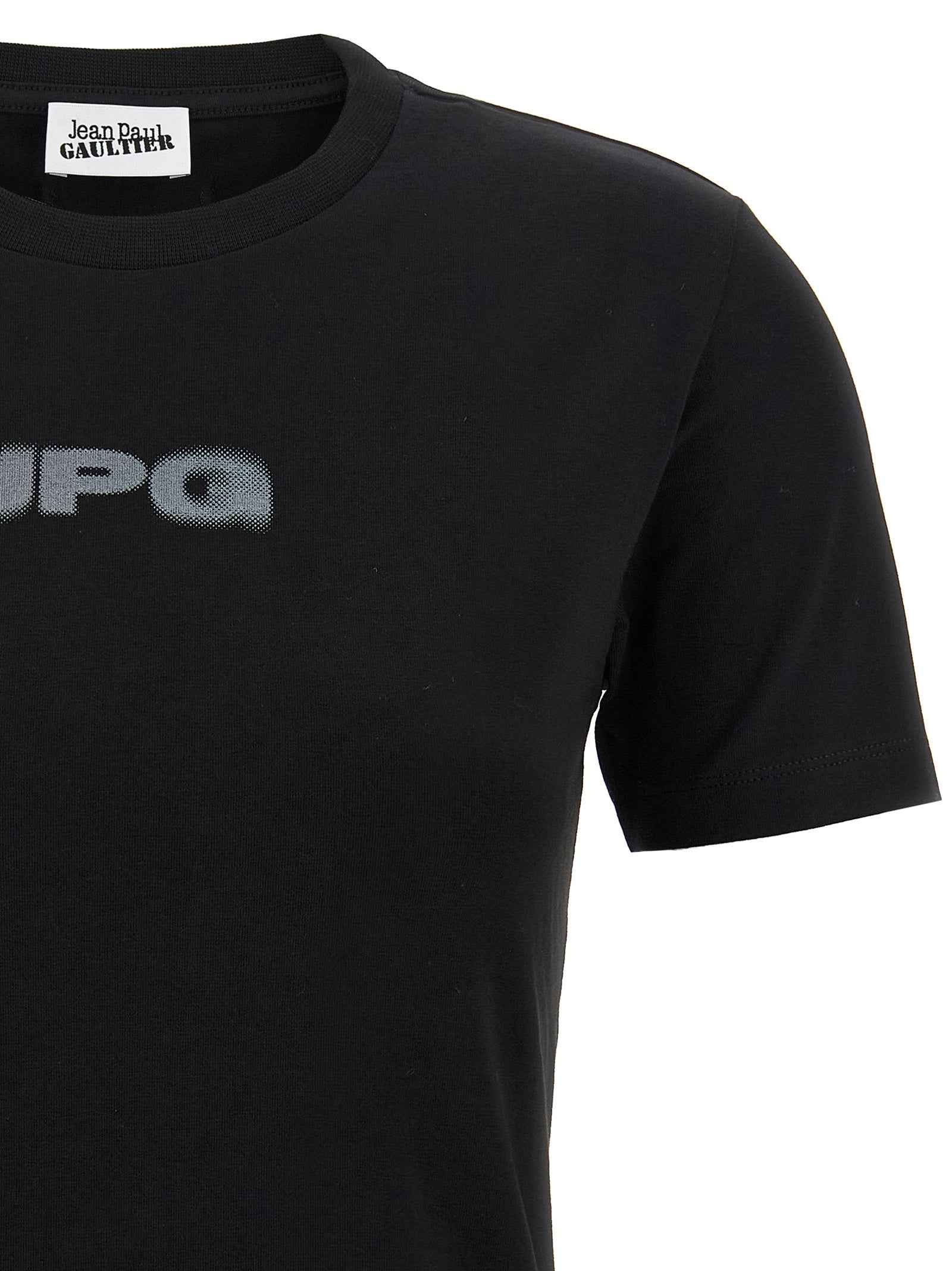 Jean Paul Gaultier Black Cotton T-Shirt