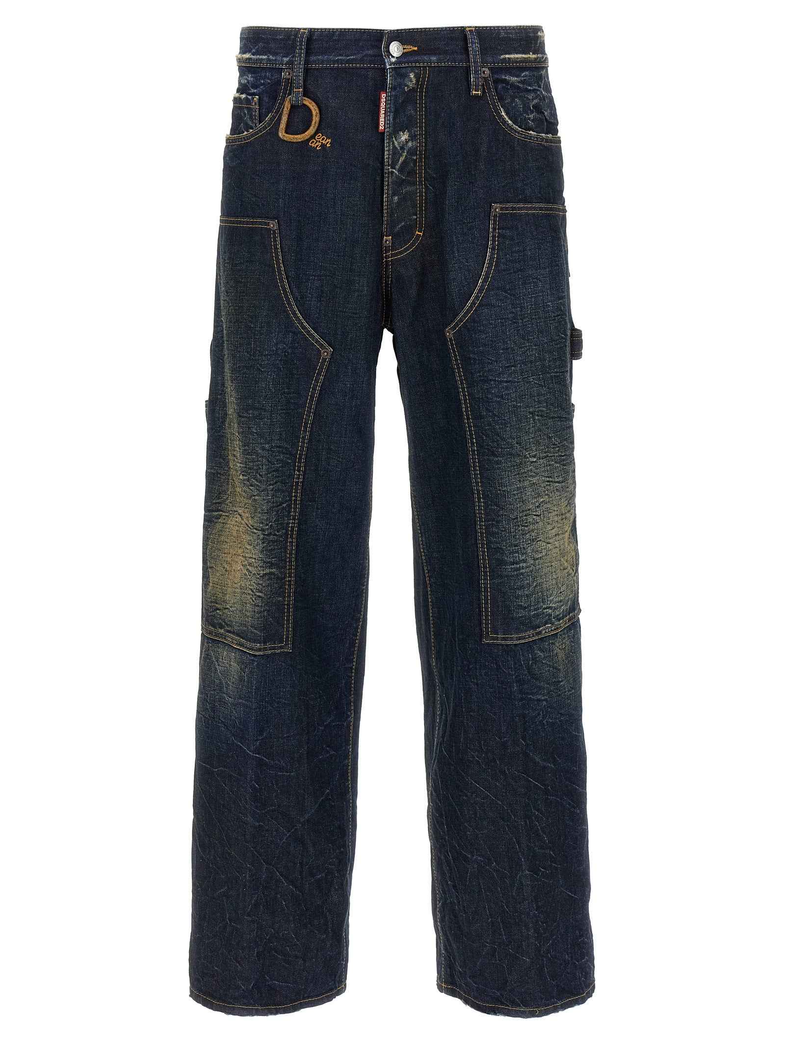 Dsquared² Blue Cotton Jeans Denim