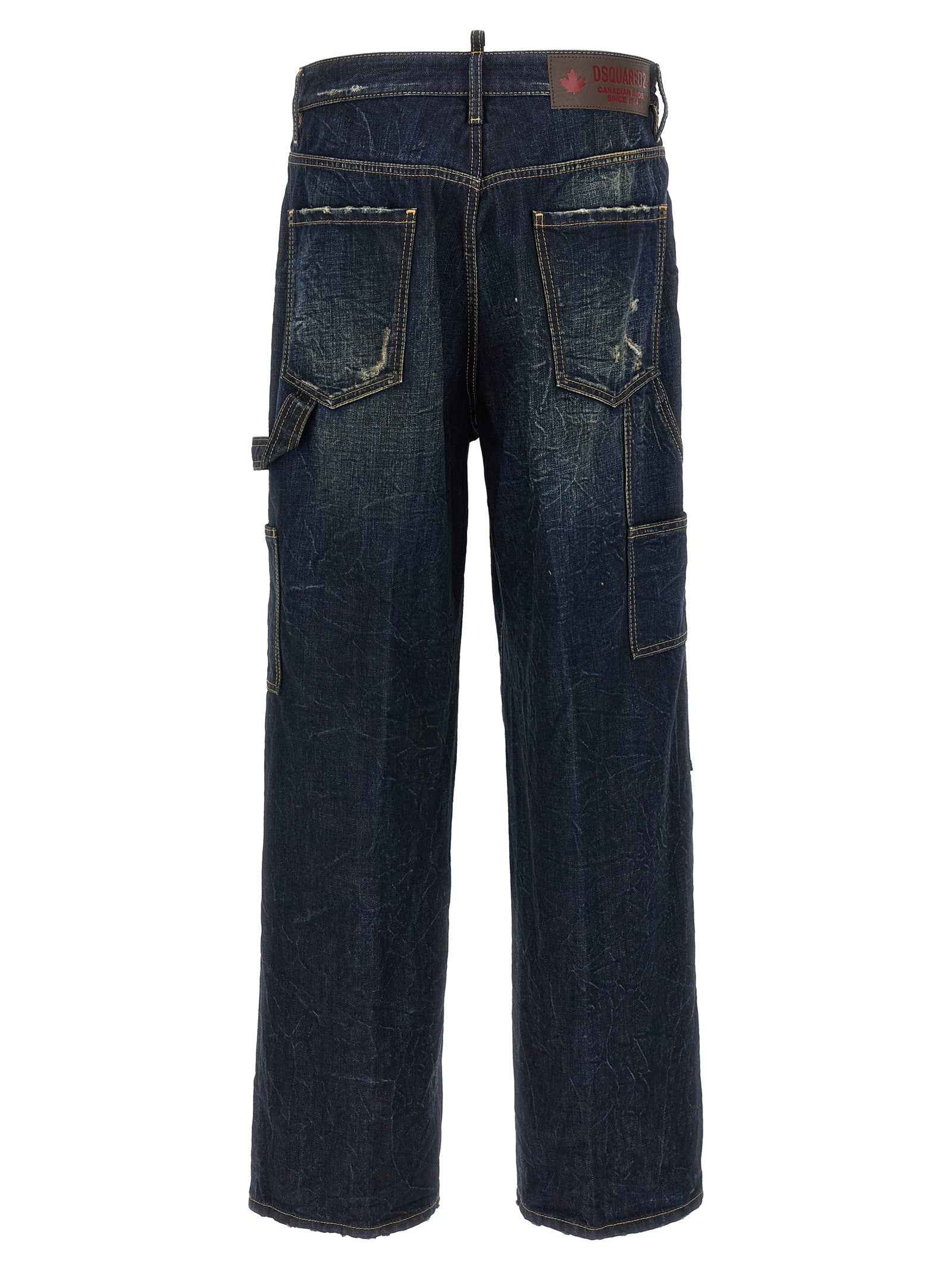 Dsquared² Blue Cotton Jeans Denim