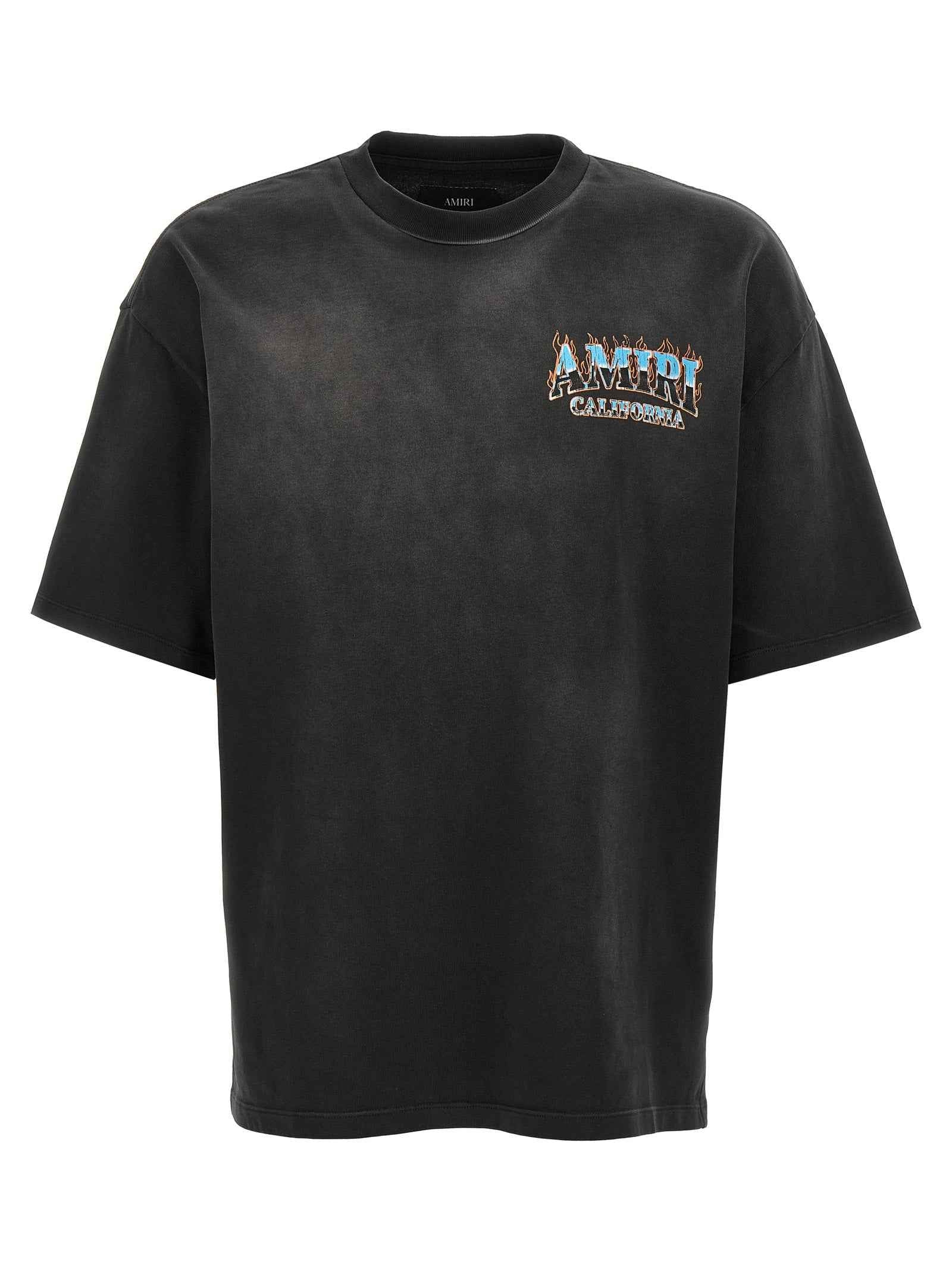 Amiri Black Cotton T-Shirt