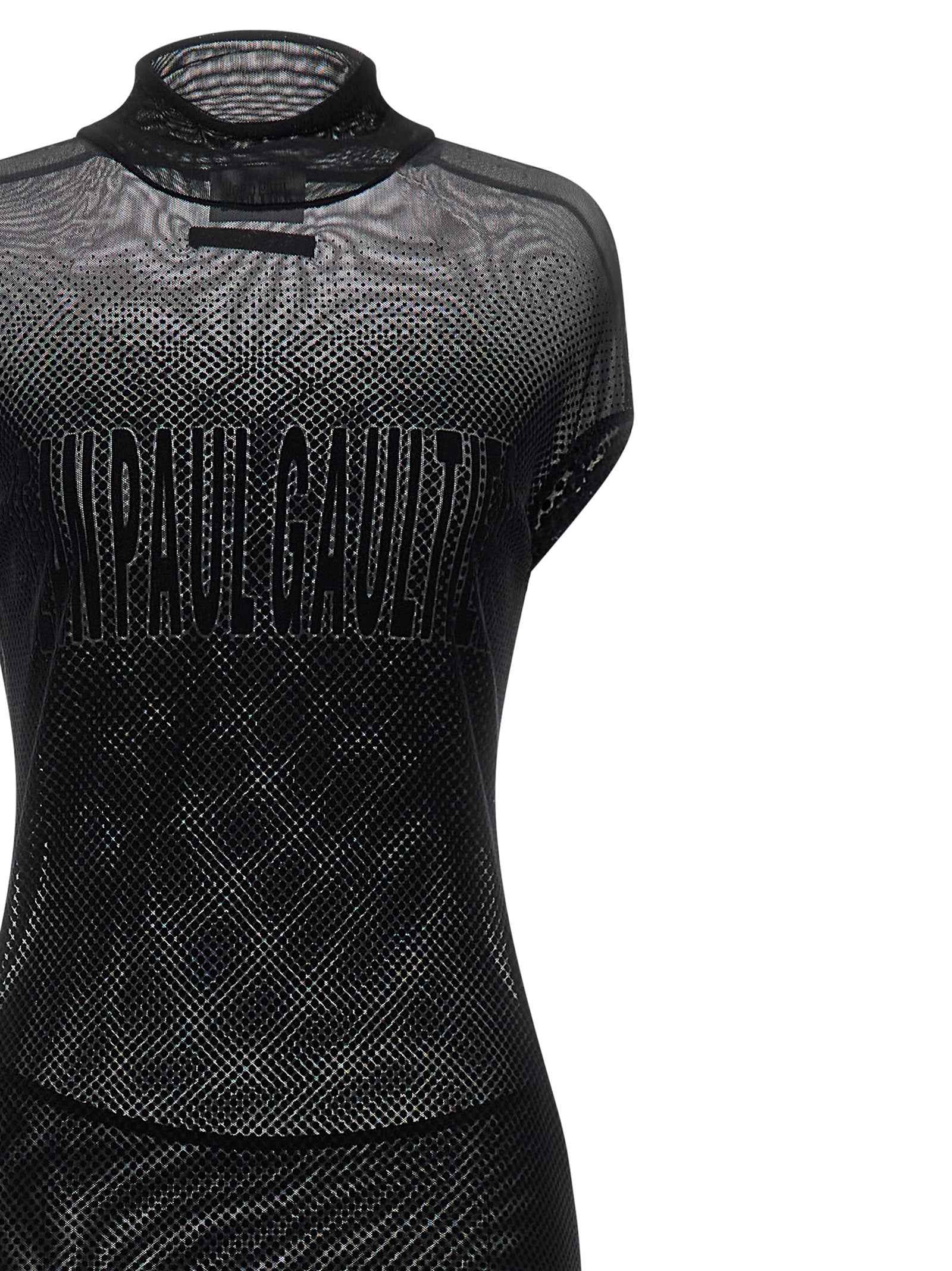 Jean Paul Gaultier Black Polyamide Long Dress