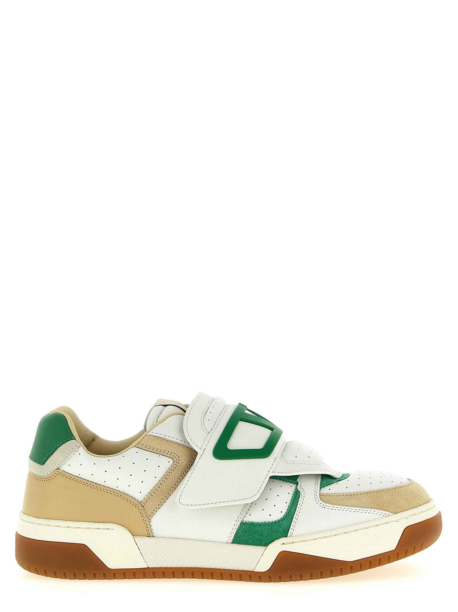 Valentino Garavani Multicolor Leather Athletic Sneakers