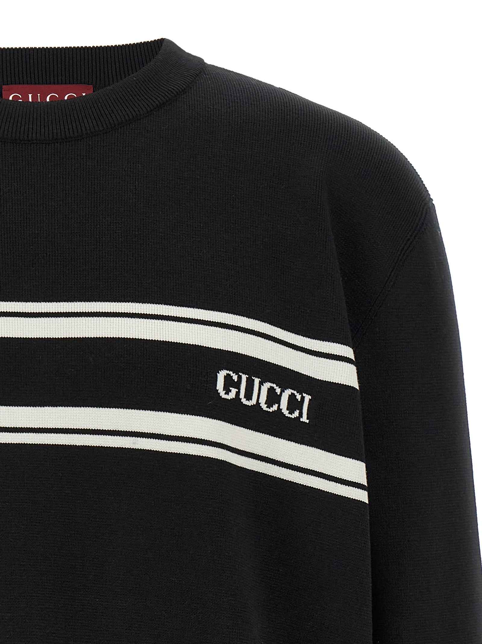 Gucci Bicolor Wool Cardigan