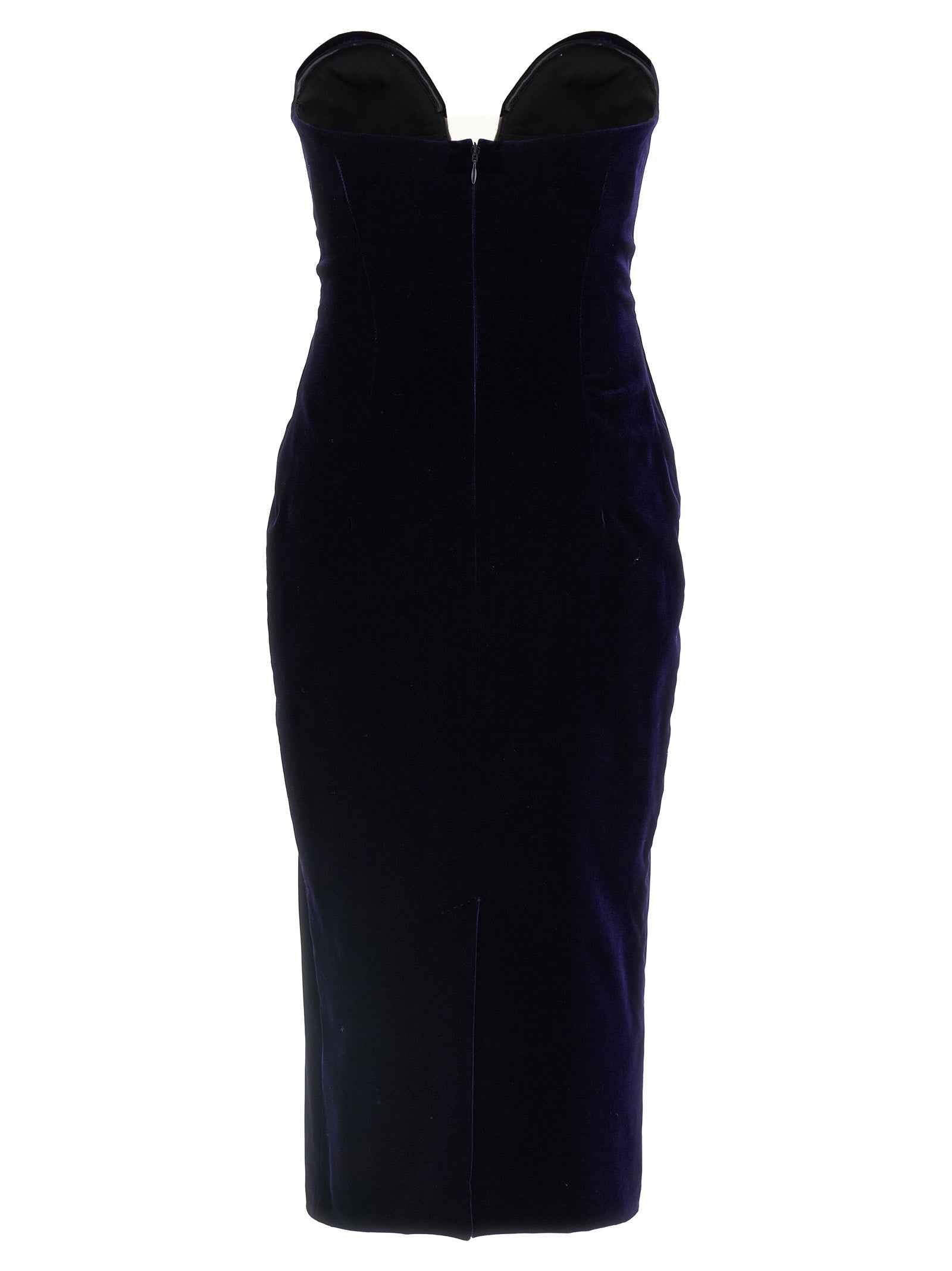 Tom Ford Blue Viscose Midi Dress