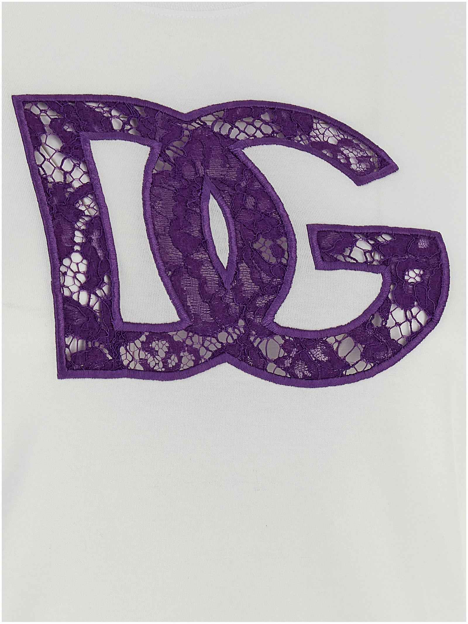 Dolce & Gabbana White Cotton T-Shirt